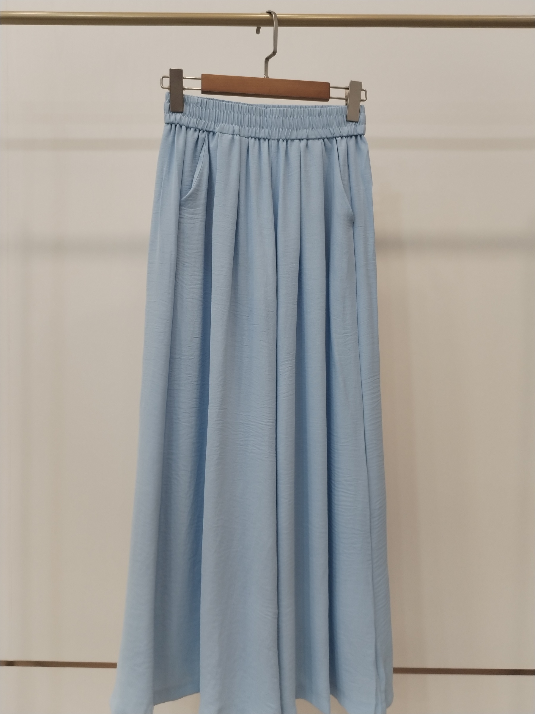 2411 Earla Elastic Waist Palazzo w Pockets (UW 32-43cm; H 45-62cm; L 90cm)