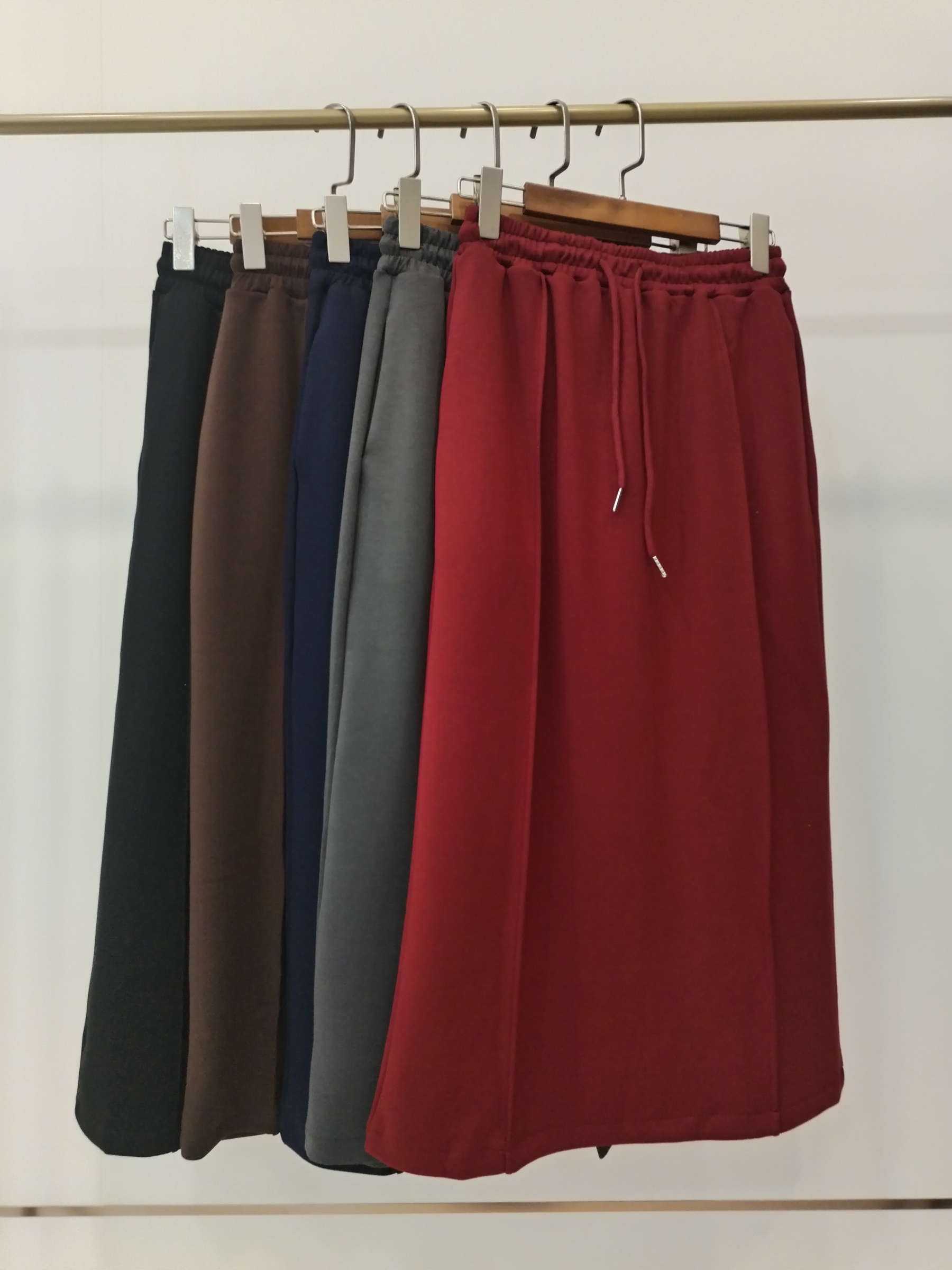 1167 Eldrine Elastic Waist Comfy Midi Skirt (UW 32-43cm; H 50-67cm; L 80cm)