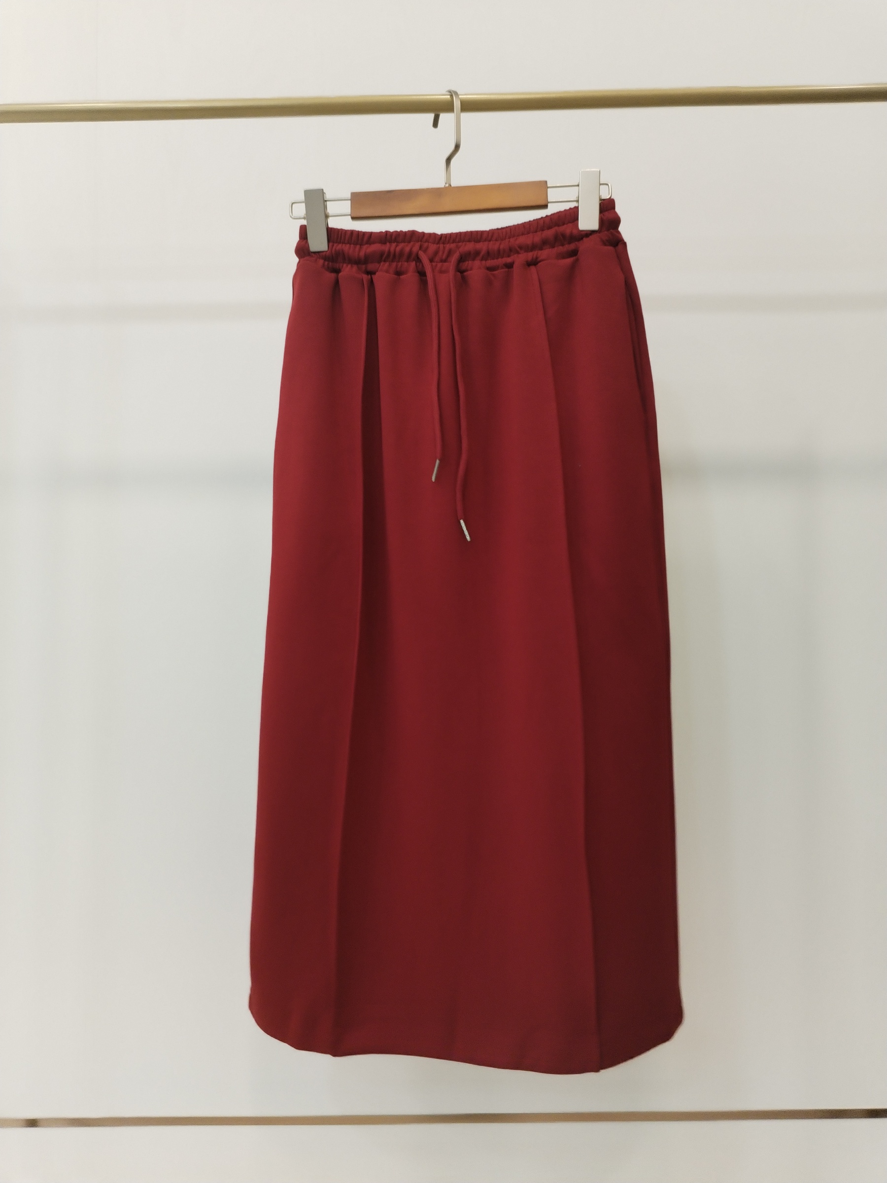 1167 Eldrine Elastic Waist Comfy Midi Skirt (UW 32-43cm; H 50-67cm; L 80cm)