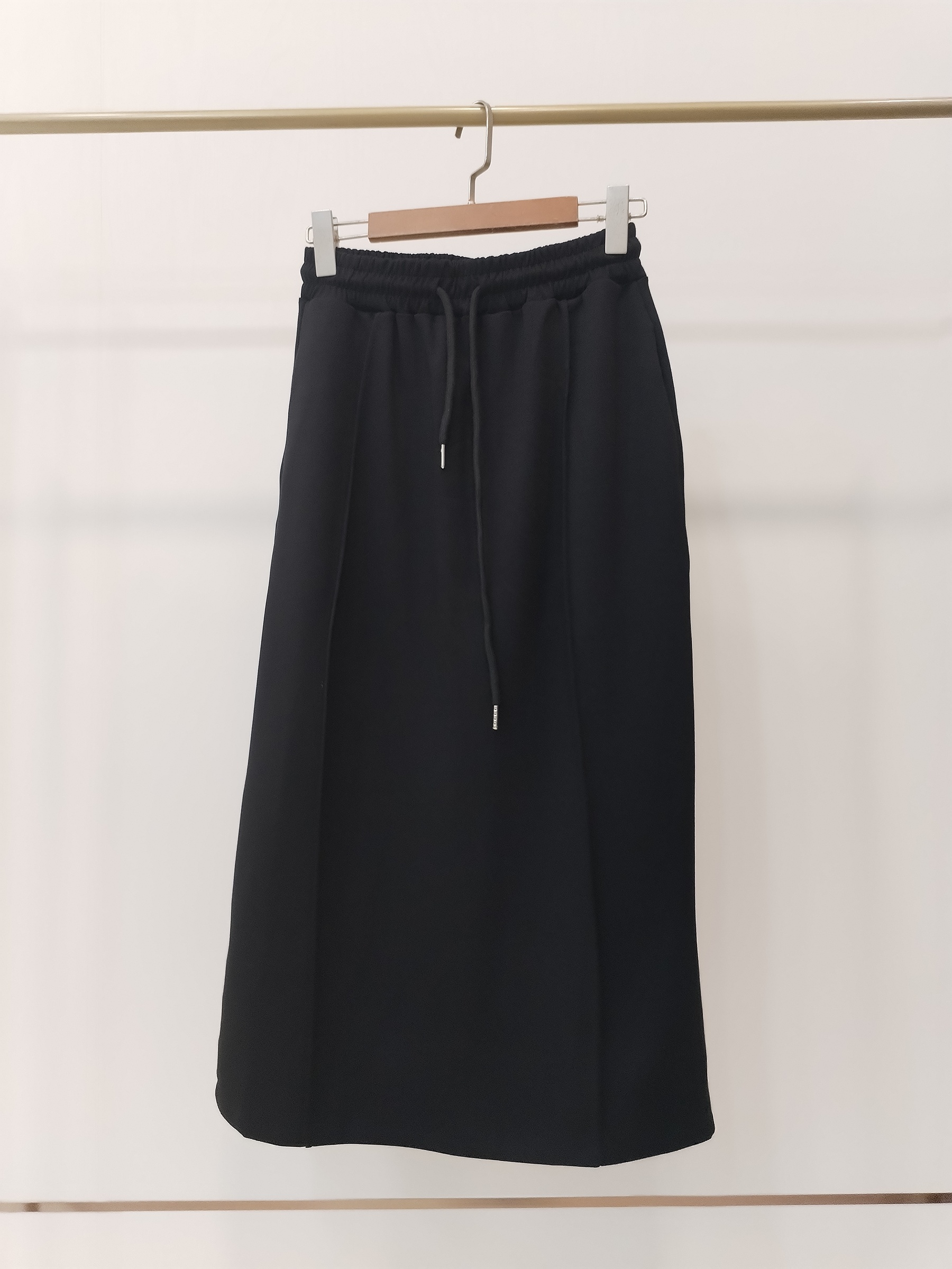 1167 Eldrine Elastic Waist Comfy Midi Skirt (UW 32-43cm; H 50-67cm; L 80cm)