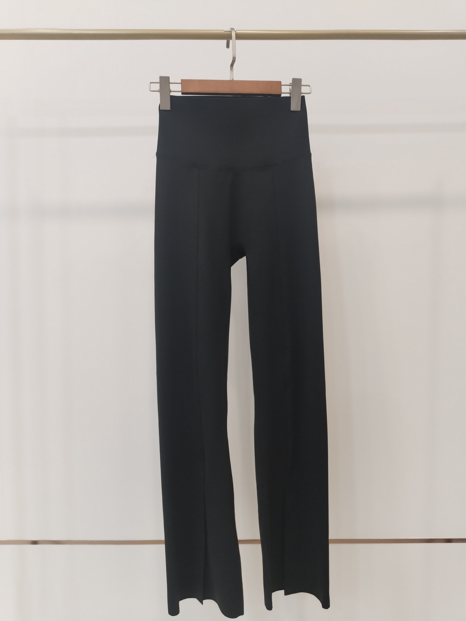 88888 Sterling Premium High Waist Front Slit Stretchy Pants (M: UW 29-42cm; H 35-52cm; L 104cm, L: UW 31-45cm; H 37-55cm; L 104cm)