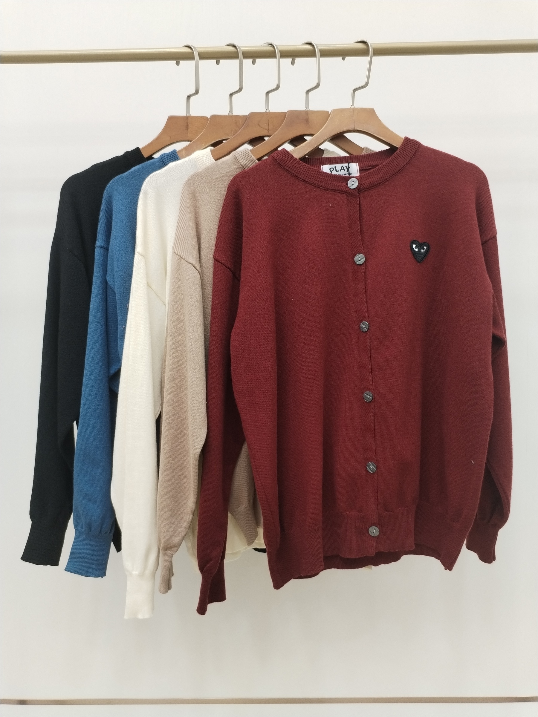 2907 CDG Knit Cardigan (B 53-56cm; L 60cm)