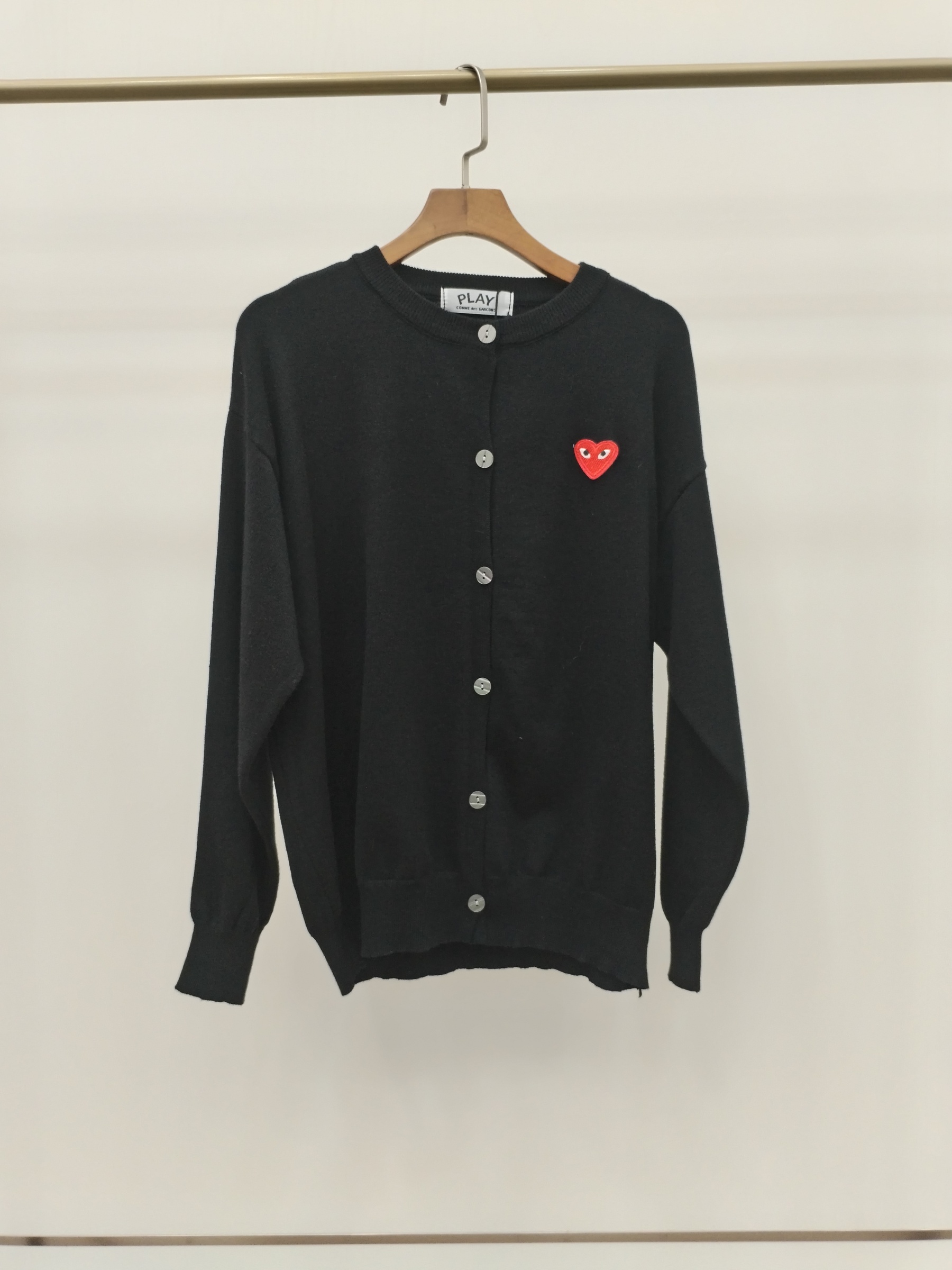 2907 CDG Knit Cardigan (B 53-56cm; L 60cm)