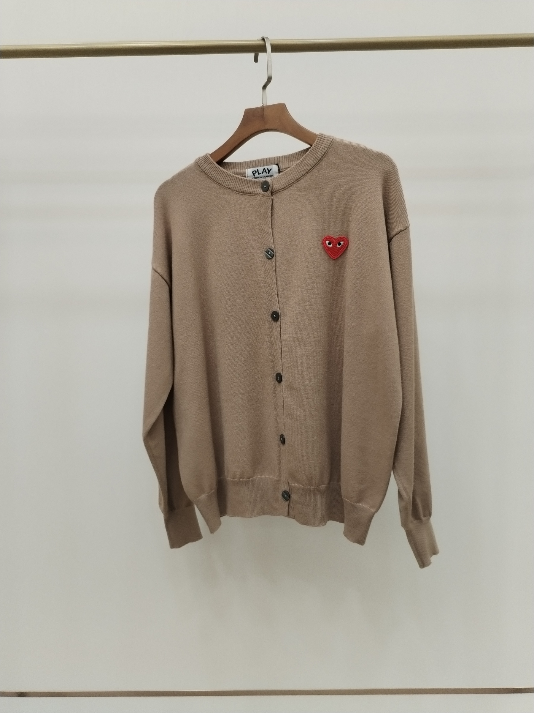 2907 CDG Knit Cardigan (B 53-56cm; L 60cm)