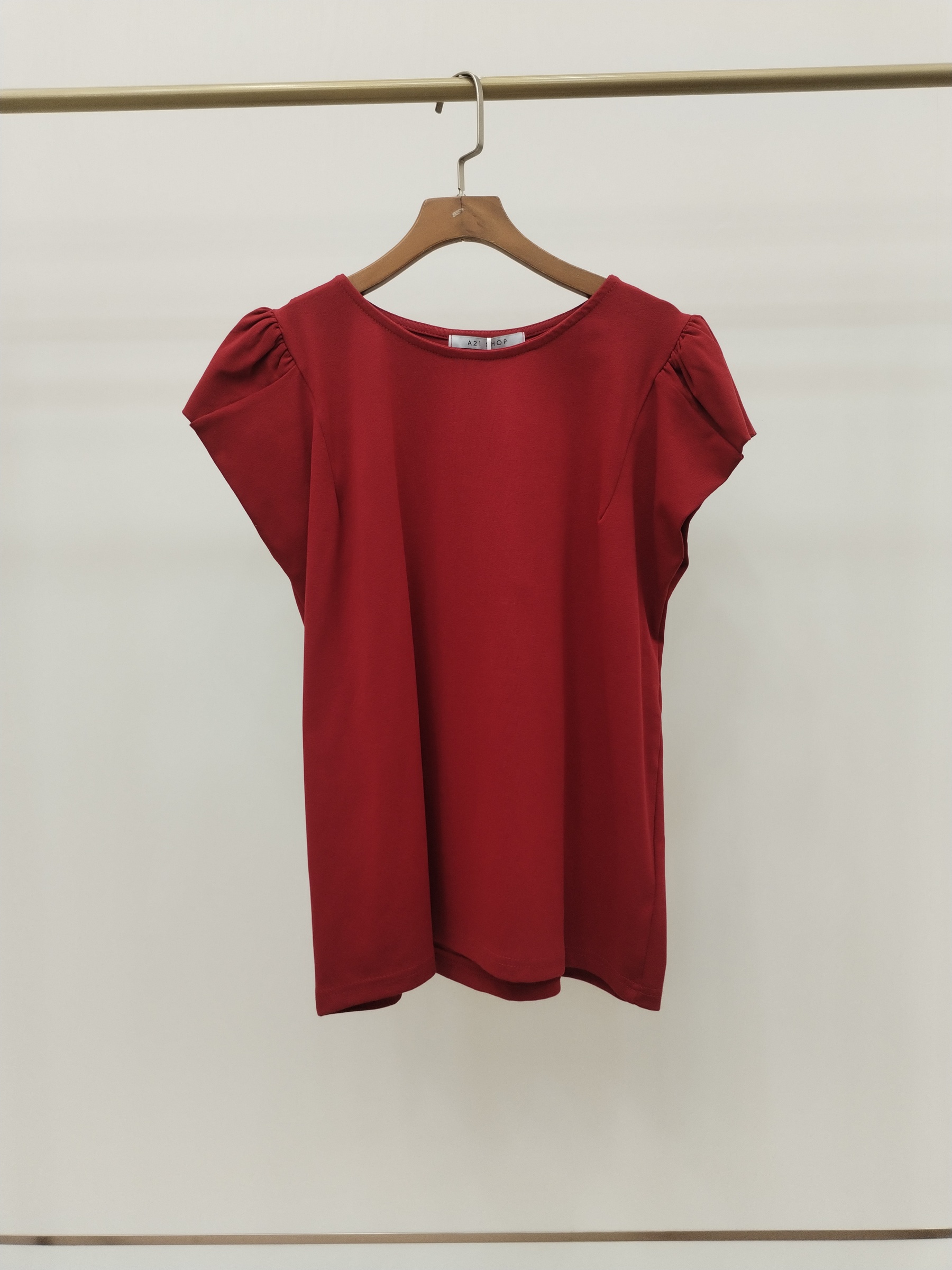 2908 Foelia Flutter Cap Sleeve Cotton Top (B 48-53cm; L 57cm)