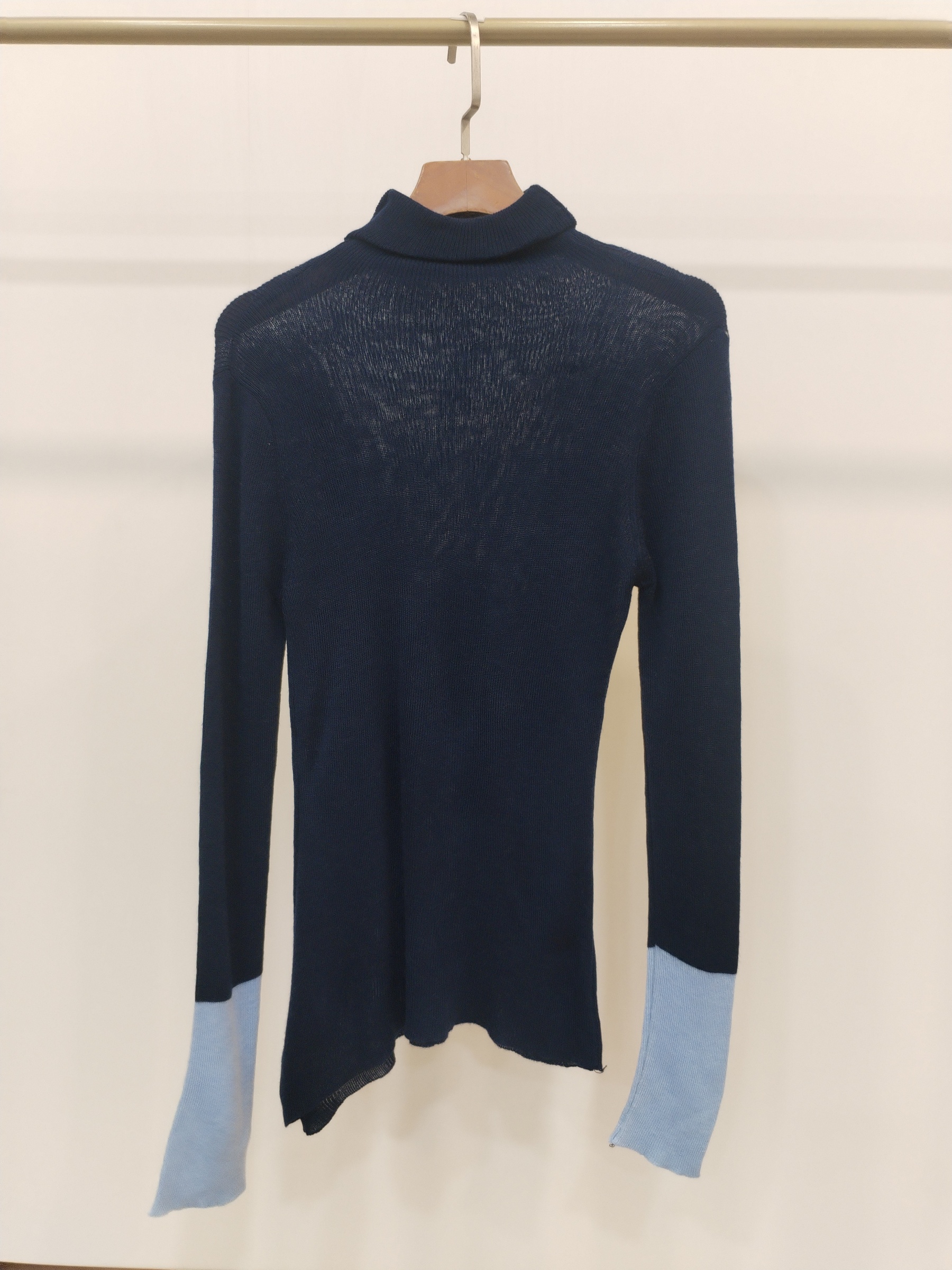 1112 Terrelline Turtleneck Long Sleeve Knit Top (B 39-50cm; L 60cm)