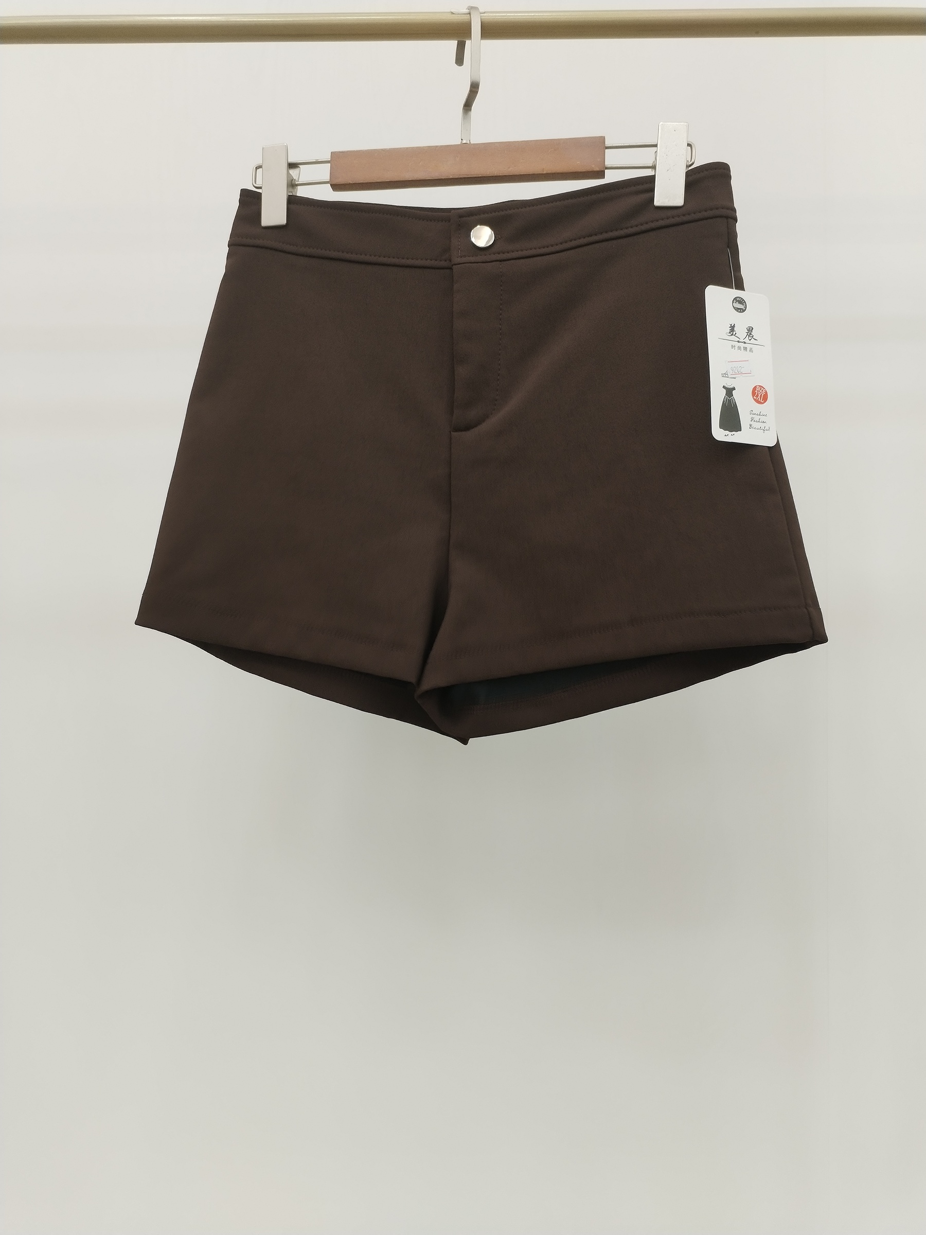 9202 Zion Front Zipper Shorts (UW 35-40cm; H 43-52cm; L 33cm)