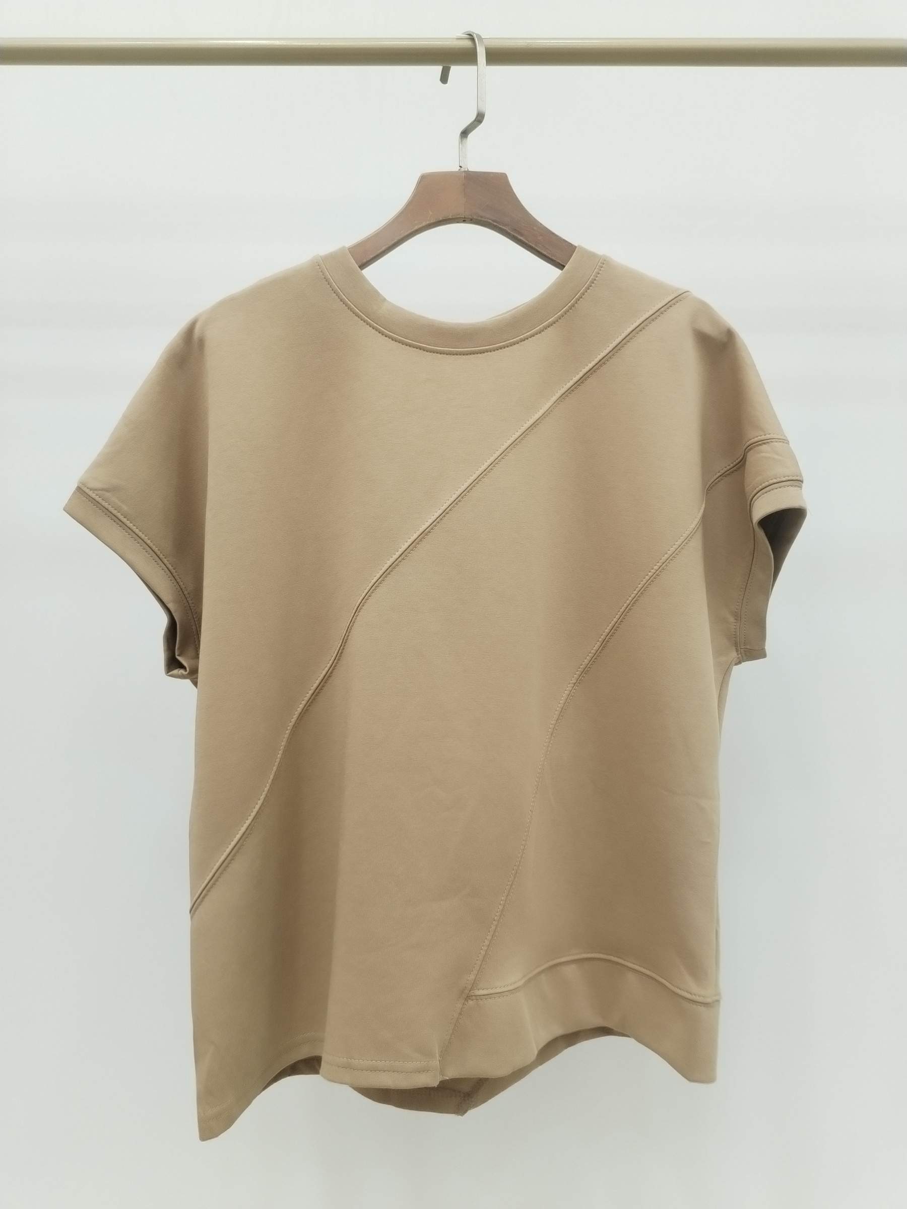 2993 Ciarosa Cap Sleeve Cotton Top (B 55-59cm; L 54cm)