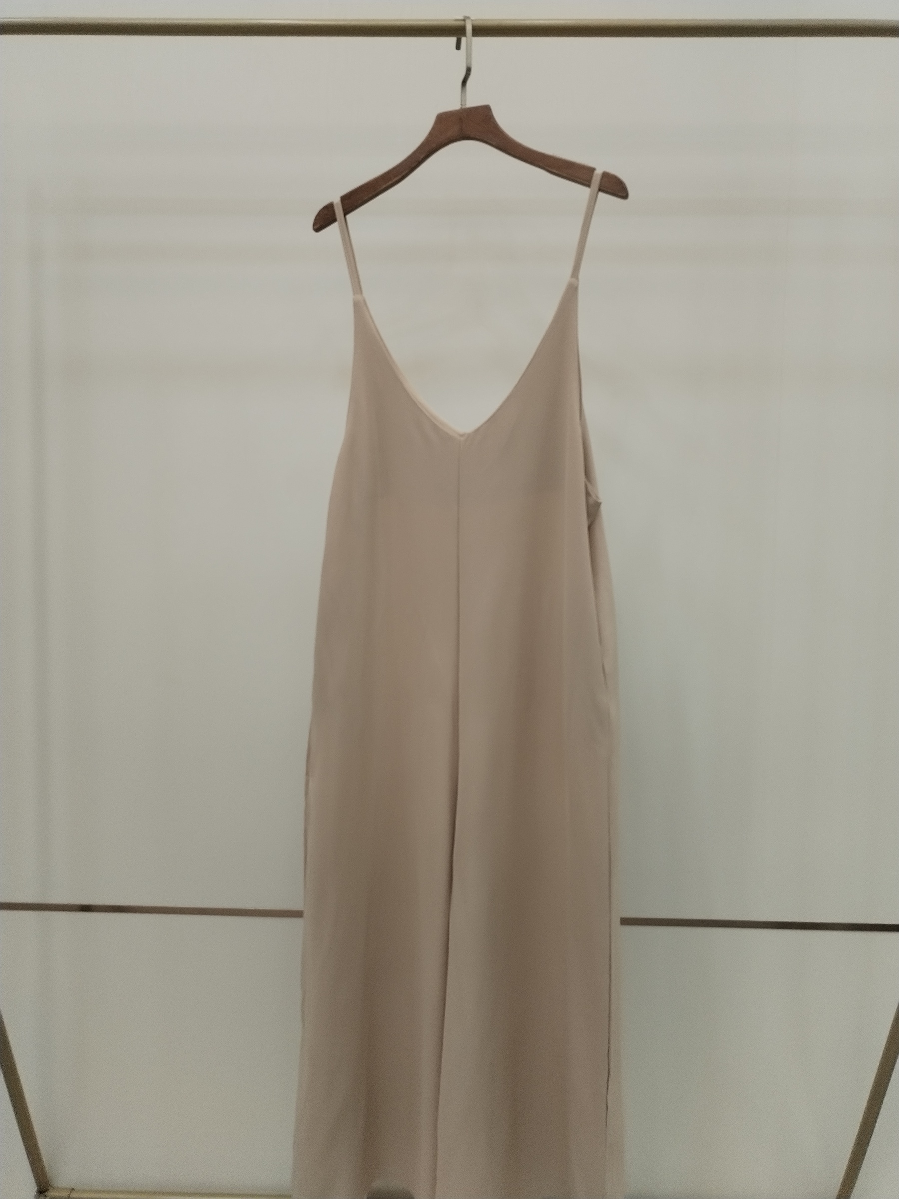 8251 Jetta Spaghetti Strap Jumpsuit w Side Zipper (B 47-49cm; H 60-65cm; L 130cm)