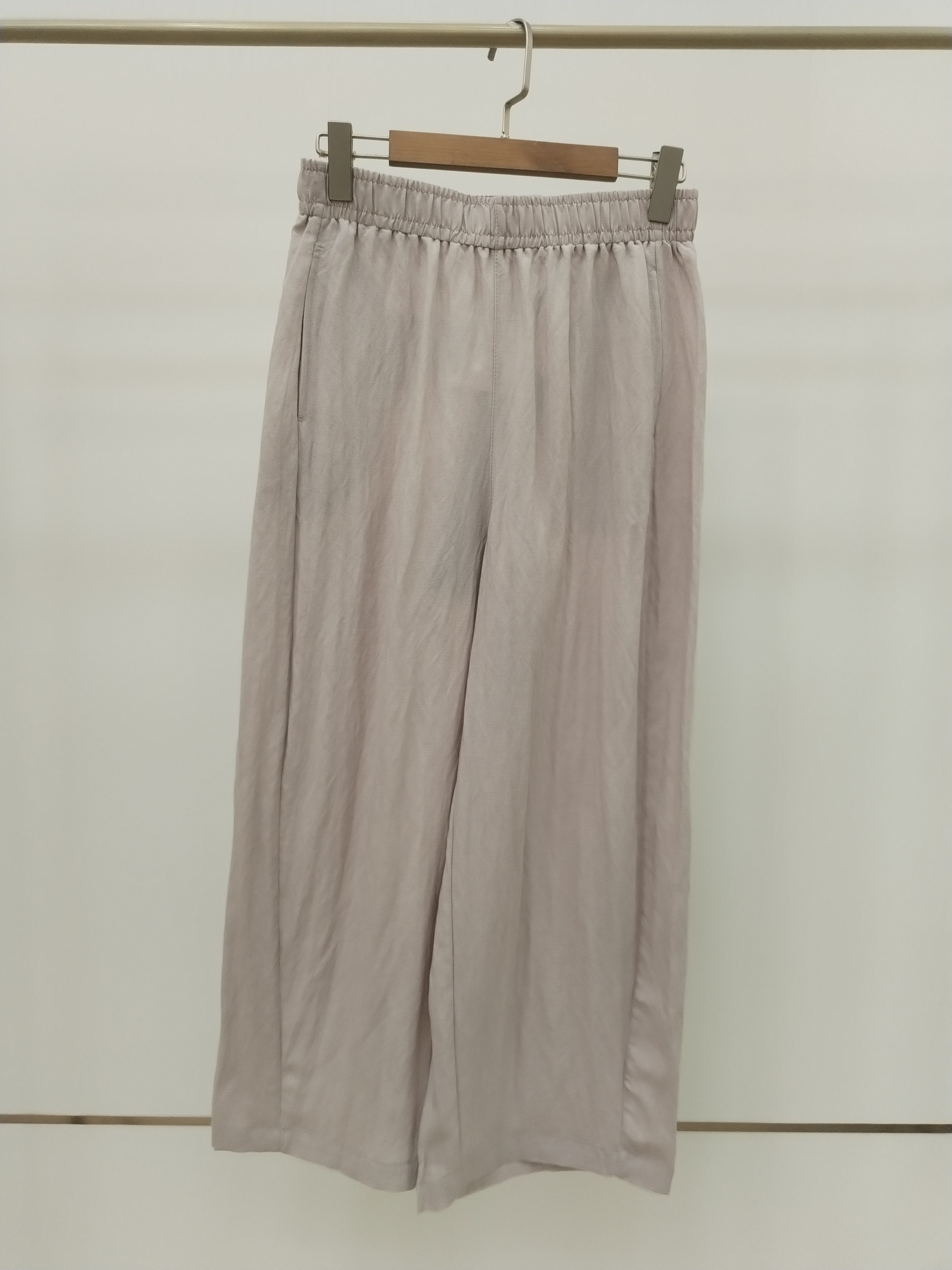 66812 Liddy Elastic Waist Linen Baggy Pants (UW 35-48cm; H 57cm; L 90cm)