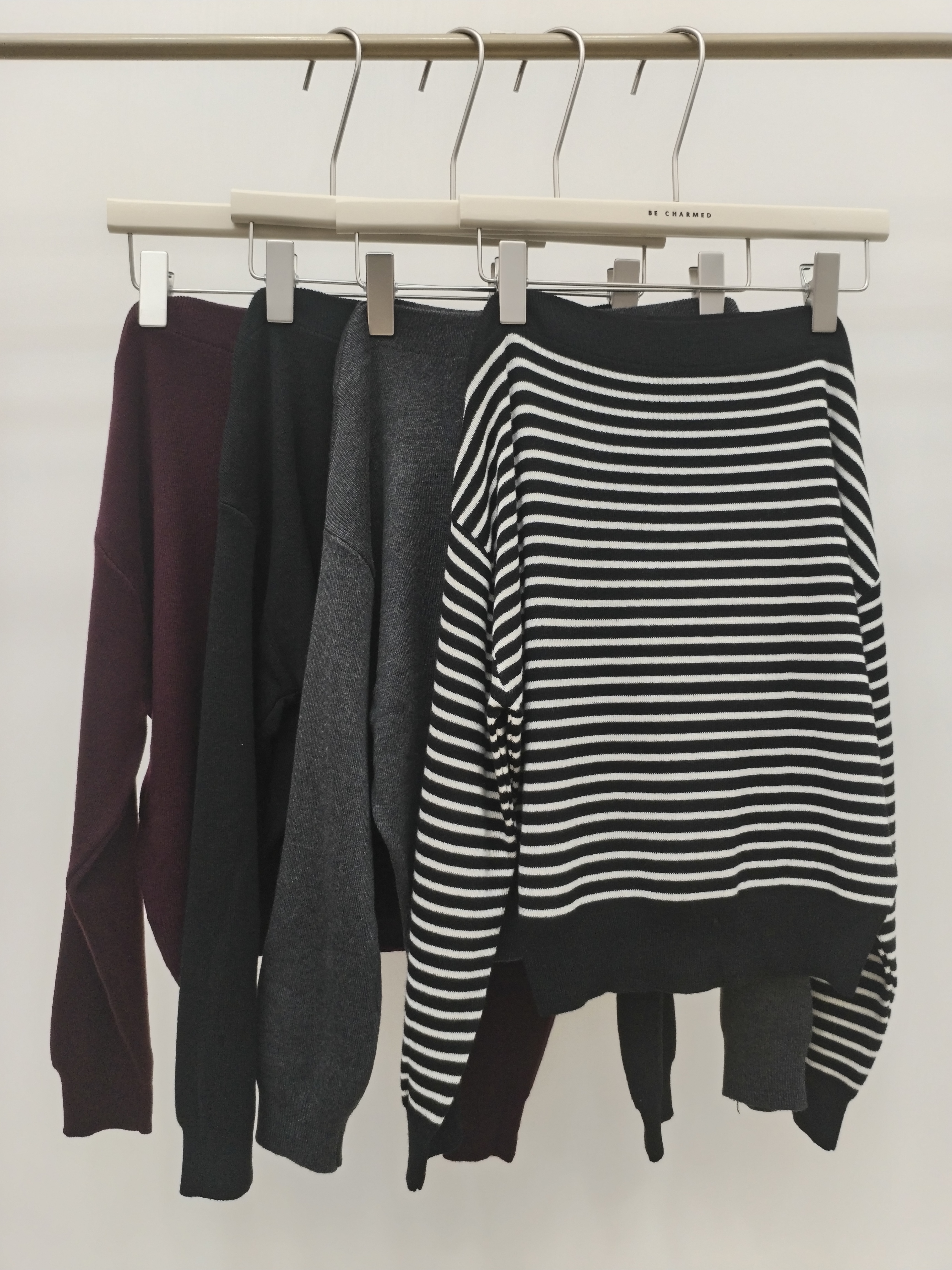 6660 Larienne Boat Neck Long Sleeve Knit Top (B 49-54cm; L 50cm)