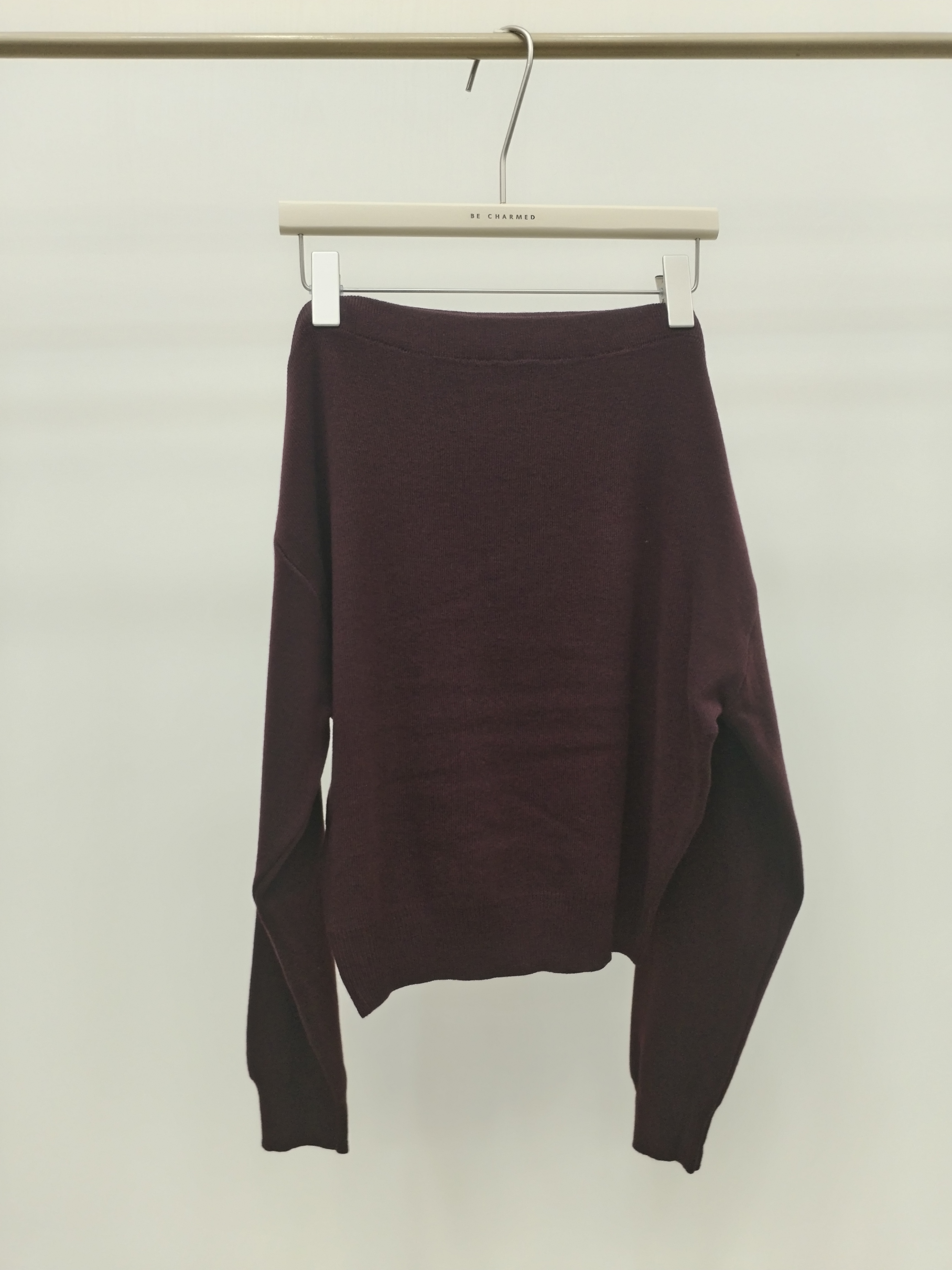 6660 Larienne Boat Neck Long Sleeve Knit Top (B 49-54cm; L 50cm)