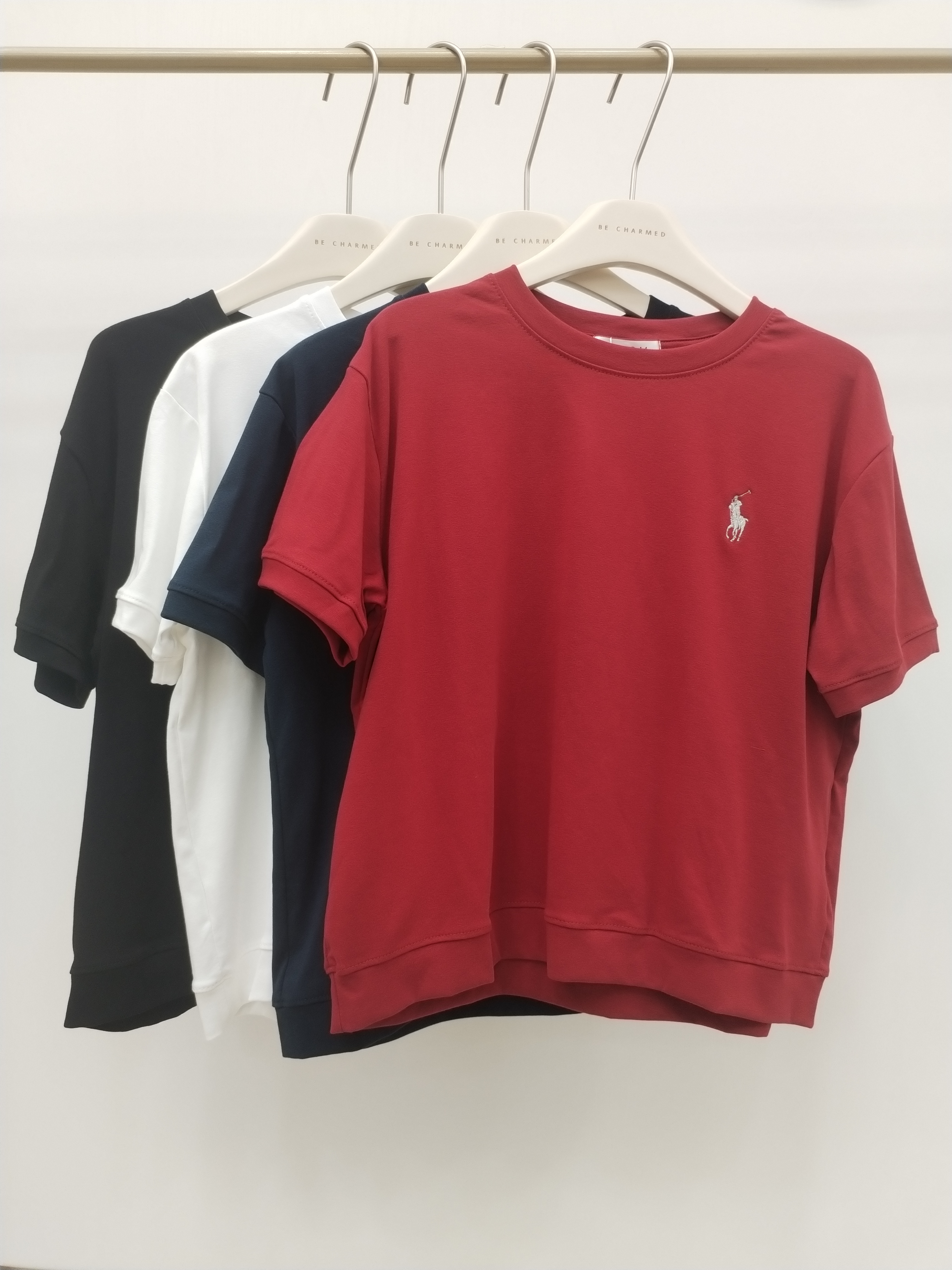 3040 Lucca Polo Short Sleeve Cotton Top (B 52-56cm; L 55cm)