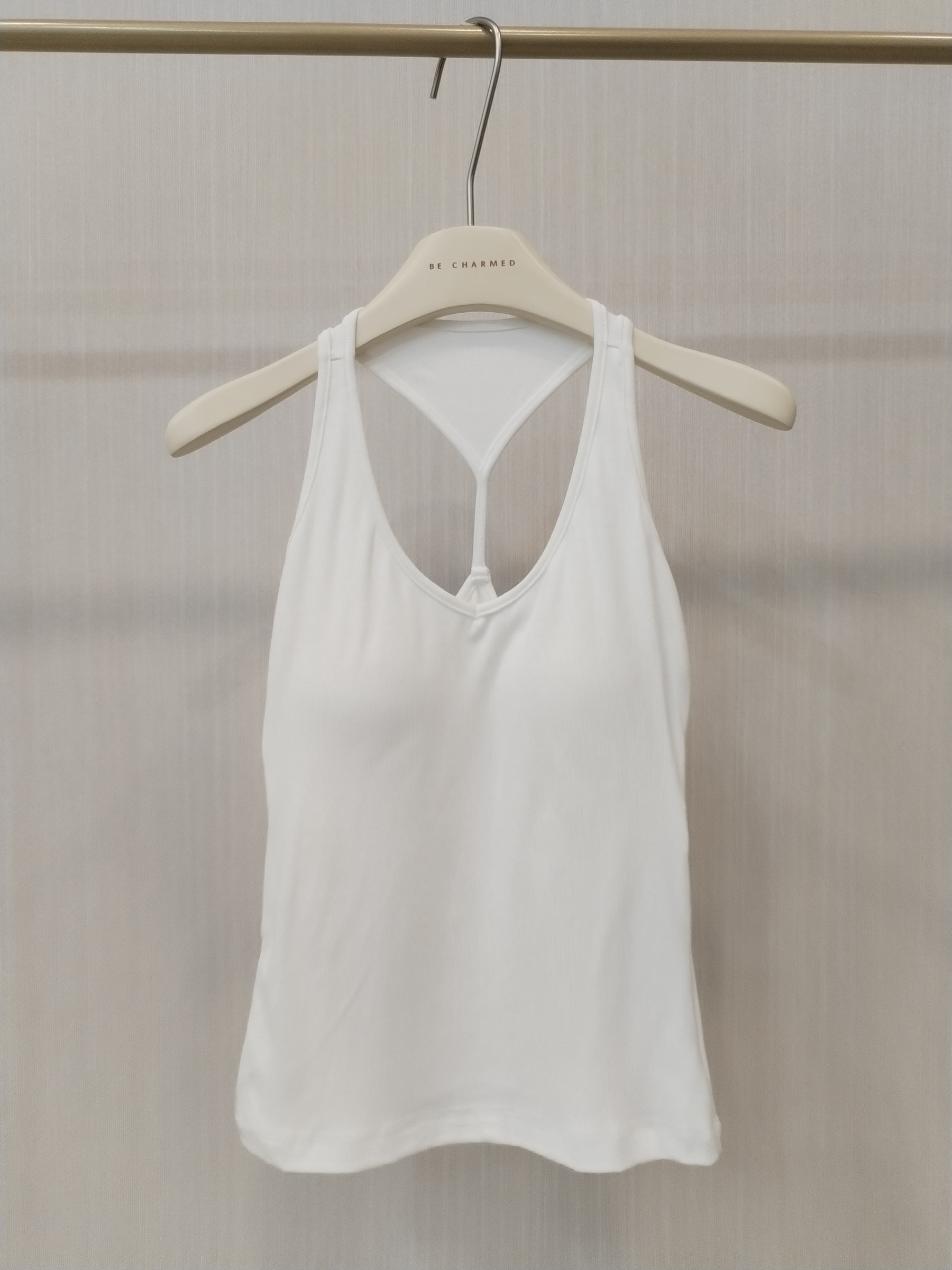 X2548 Relsey Racer Back Cotton Padded Top (B 33-49cm; L 51cm)