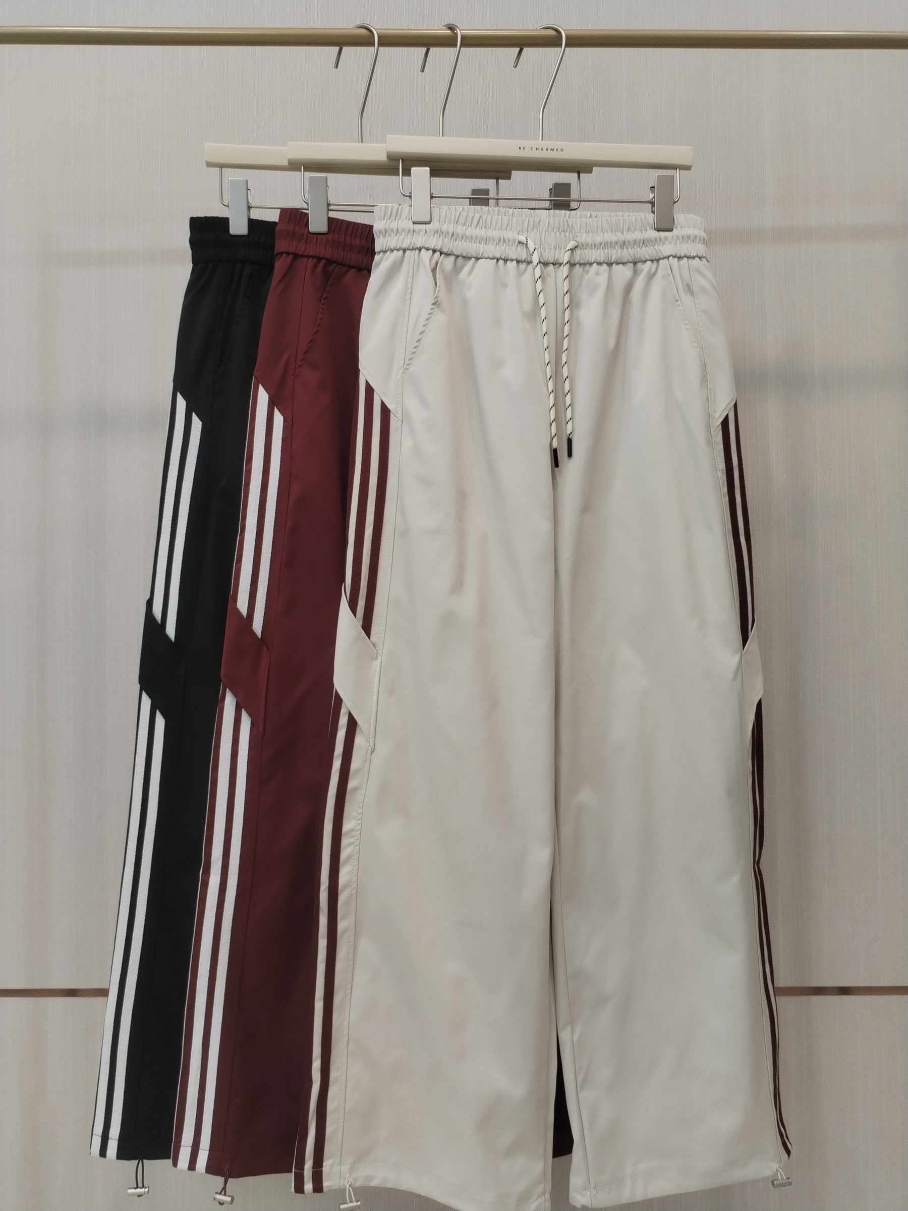 2506 Adison Elastic Tie-Waist Sporty Pants (UW 37-45cm; H 51-55cm; L 100cm)