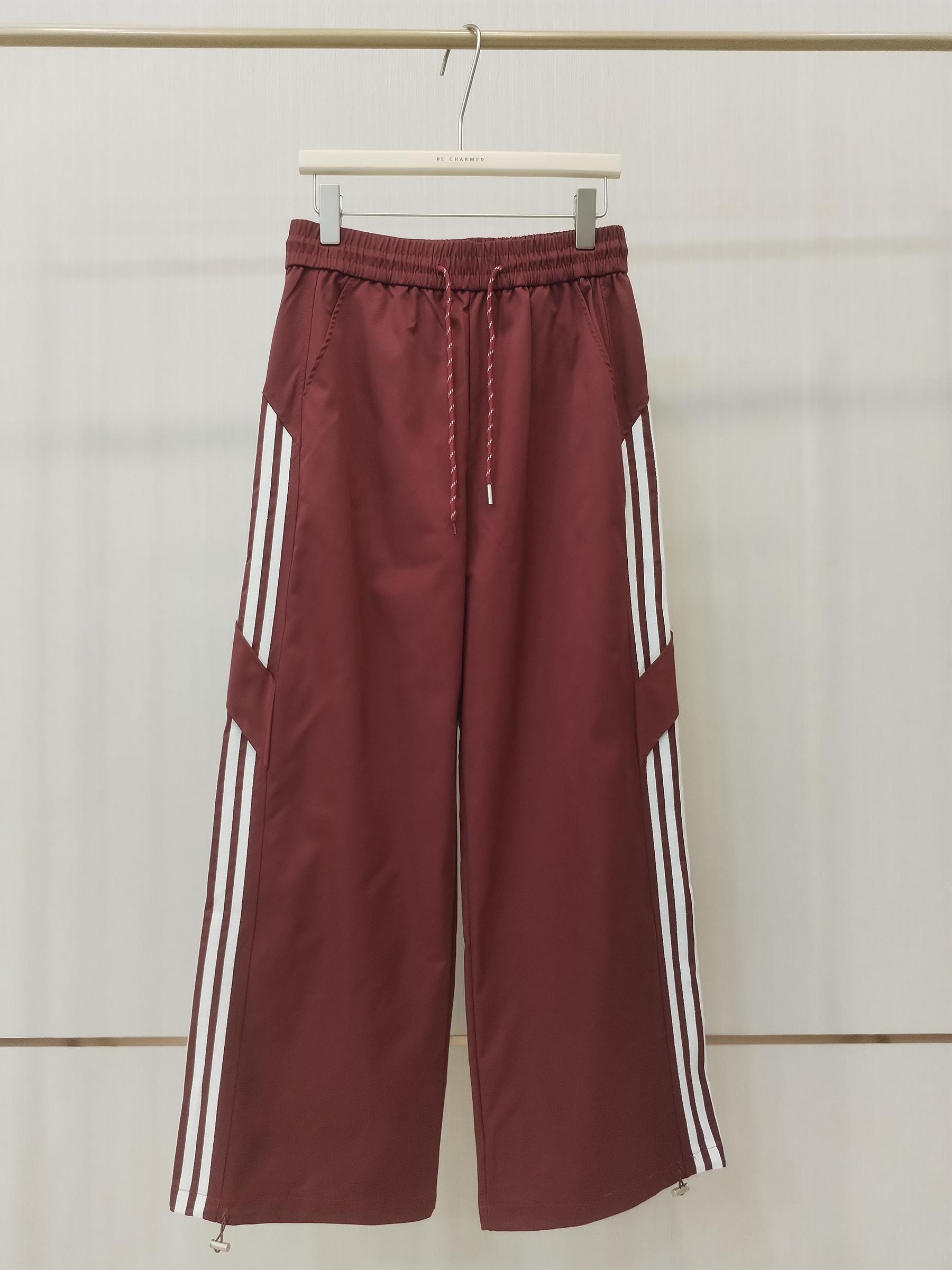 2506 Adison Elastic Tie-Waist Sporty Pants (UW 37-45cm; H 51-55cm; L 100cm)