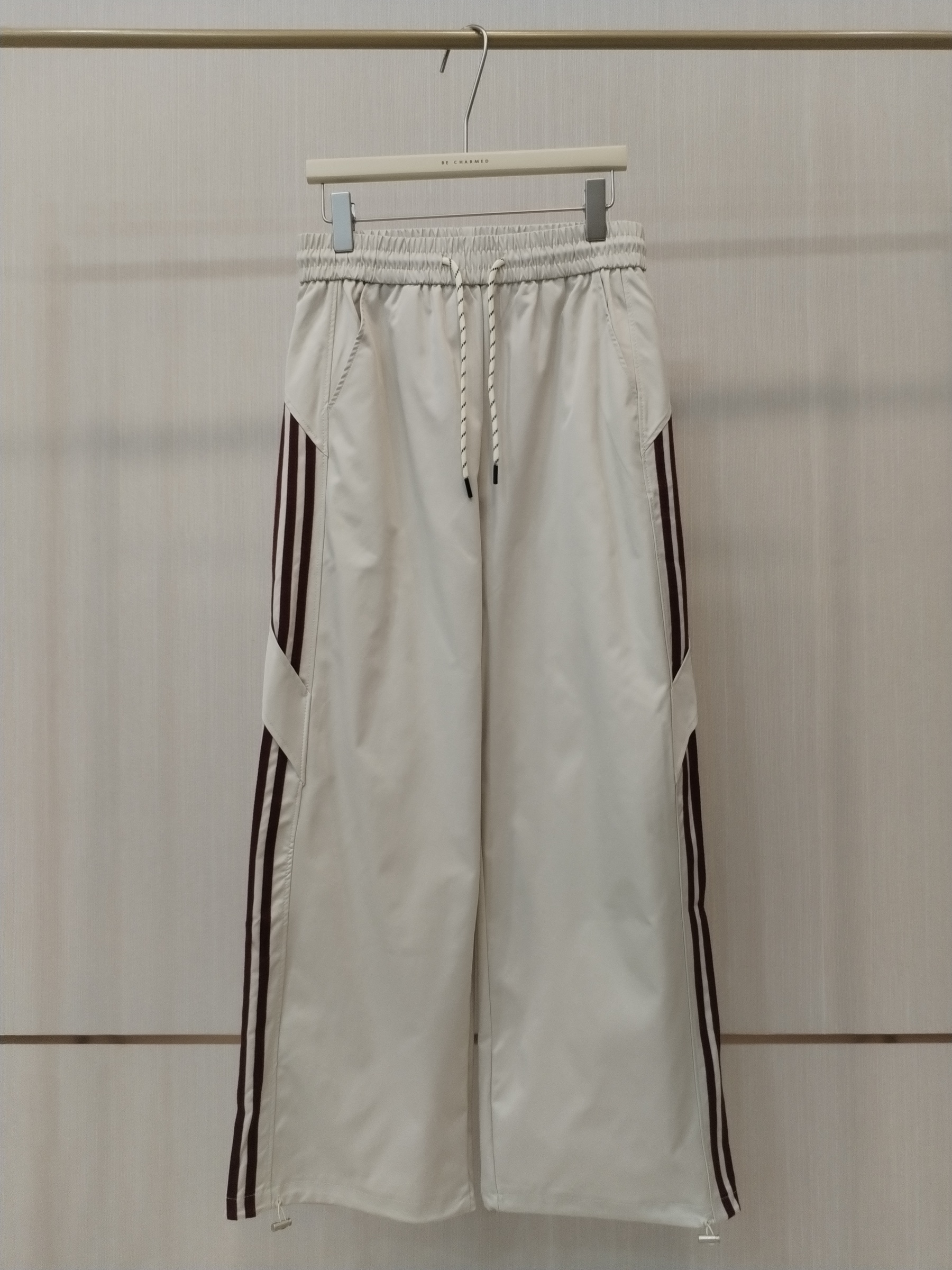 2506 Adison Elastic Tie-Waist Sporty Pants (UW 37-45cm; H 51-55cm; L 100cm)