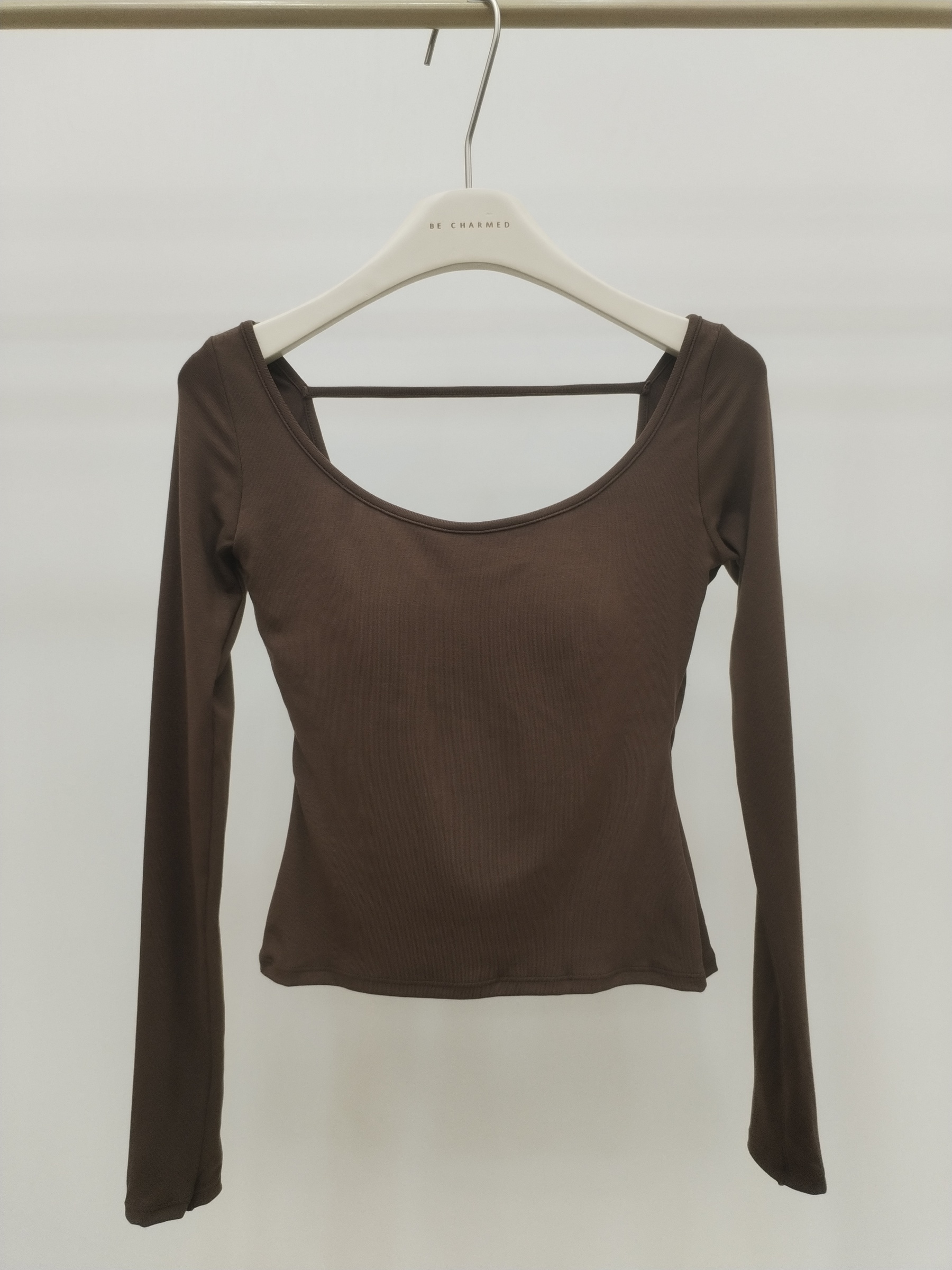 X2561 Loren Long Sleeve Cotton Padded Top (B 33-47cm; L 45cm)