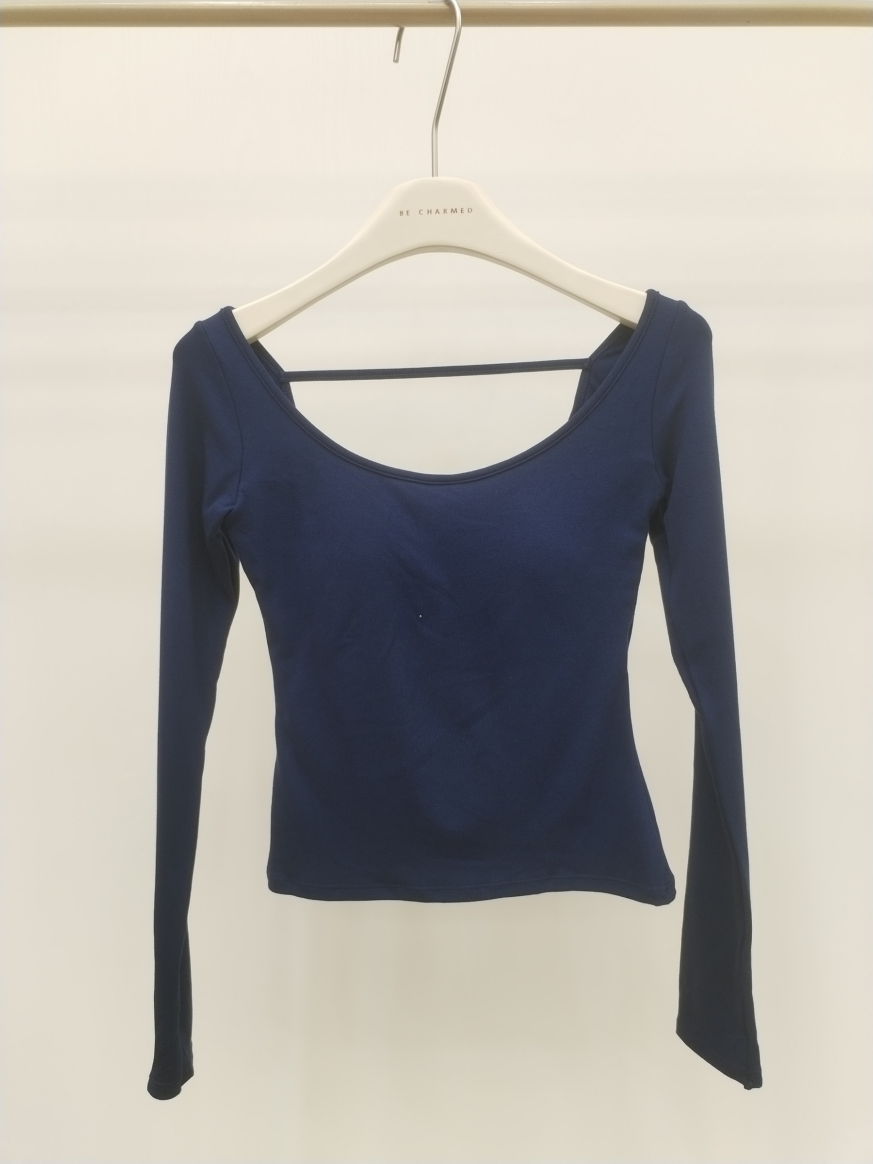 X2561 Loren Long Sleeve Cotton Padded Top (B 33-47cm; L 45cm)