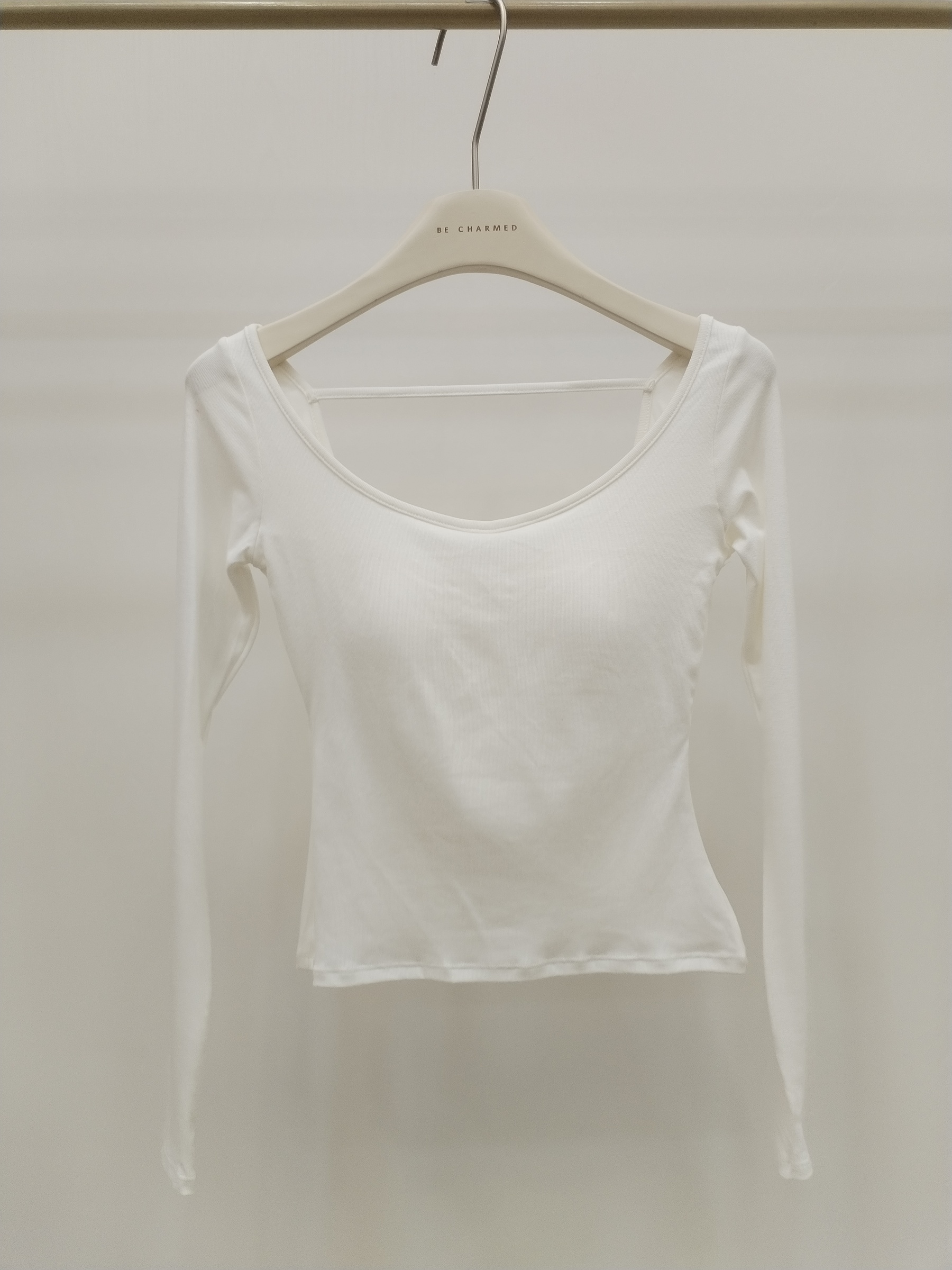 X2561 Loren Long Sleeve Cotton Padded Top (B 33-47cm; L 45cm)