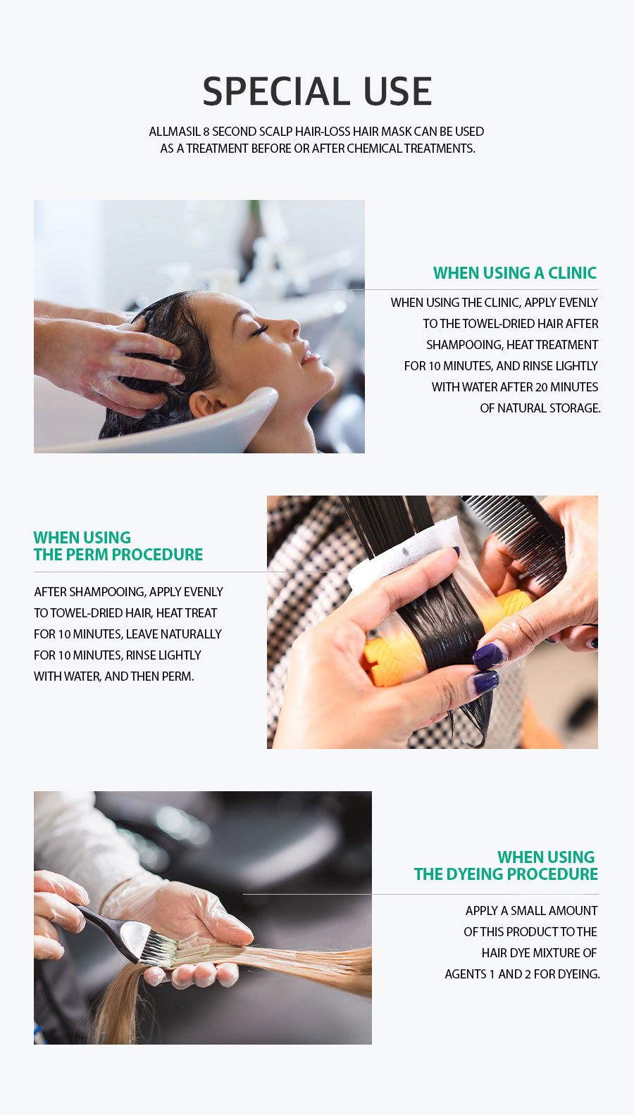 ALLMASIL: 8 Seconds Salon Hair Loss Hair Mask