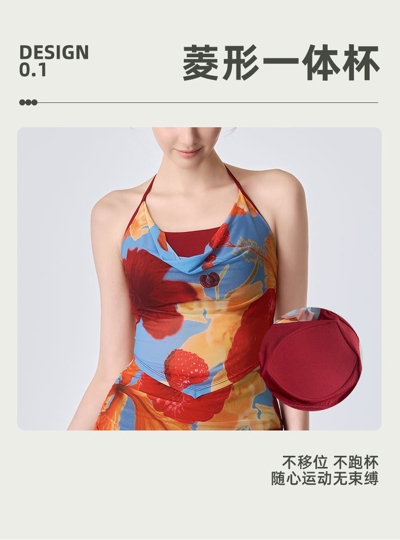 GZ Oct Stream #19: (PO) MZ501 Tropical Bloom Summer Top (S Size: B 38-41cm, M Size: 41-44cm, L Size: B 45-48cm, XL Size: B 48-51cm)