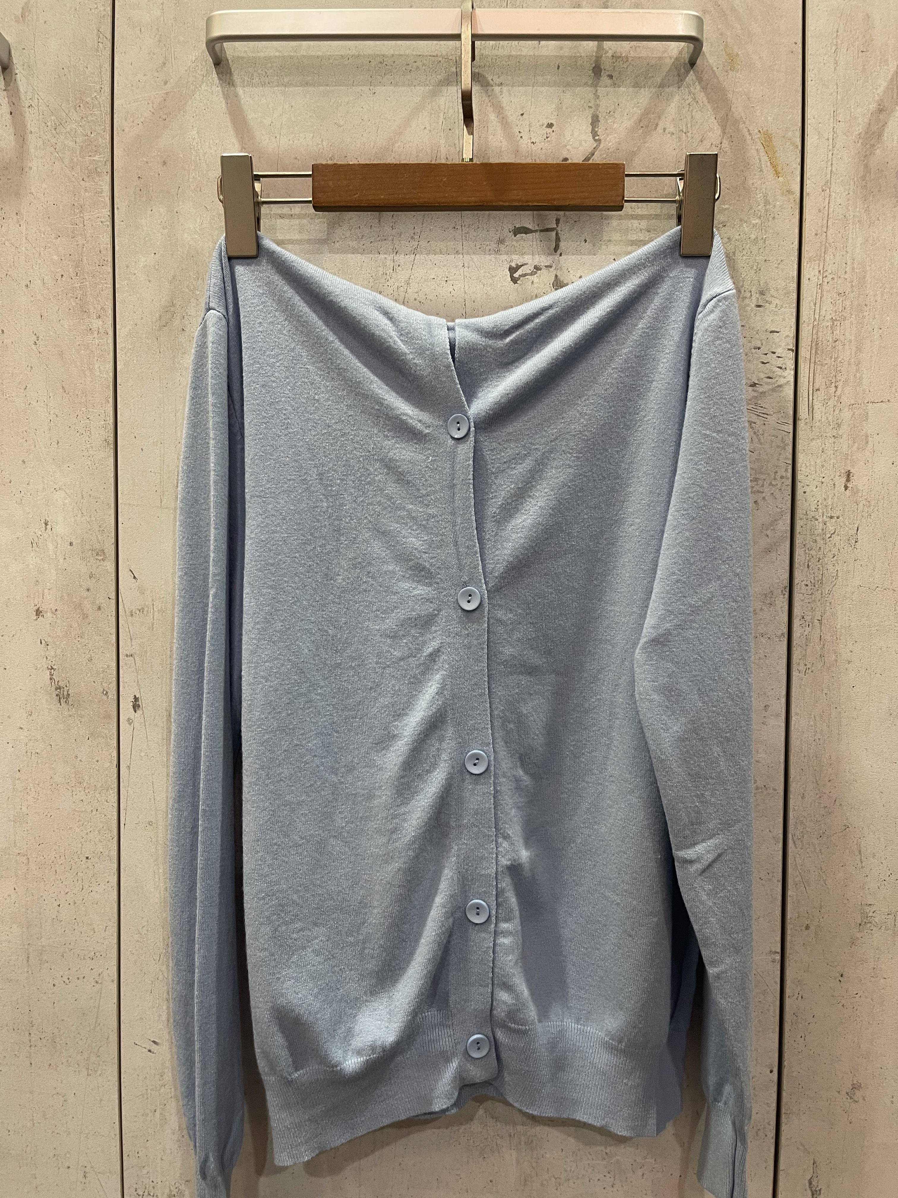 2679 Kanchana Knitted Top/ Cardi W Hoodie (B 50cm; L 56cm)