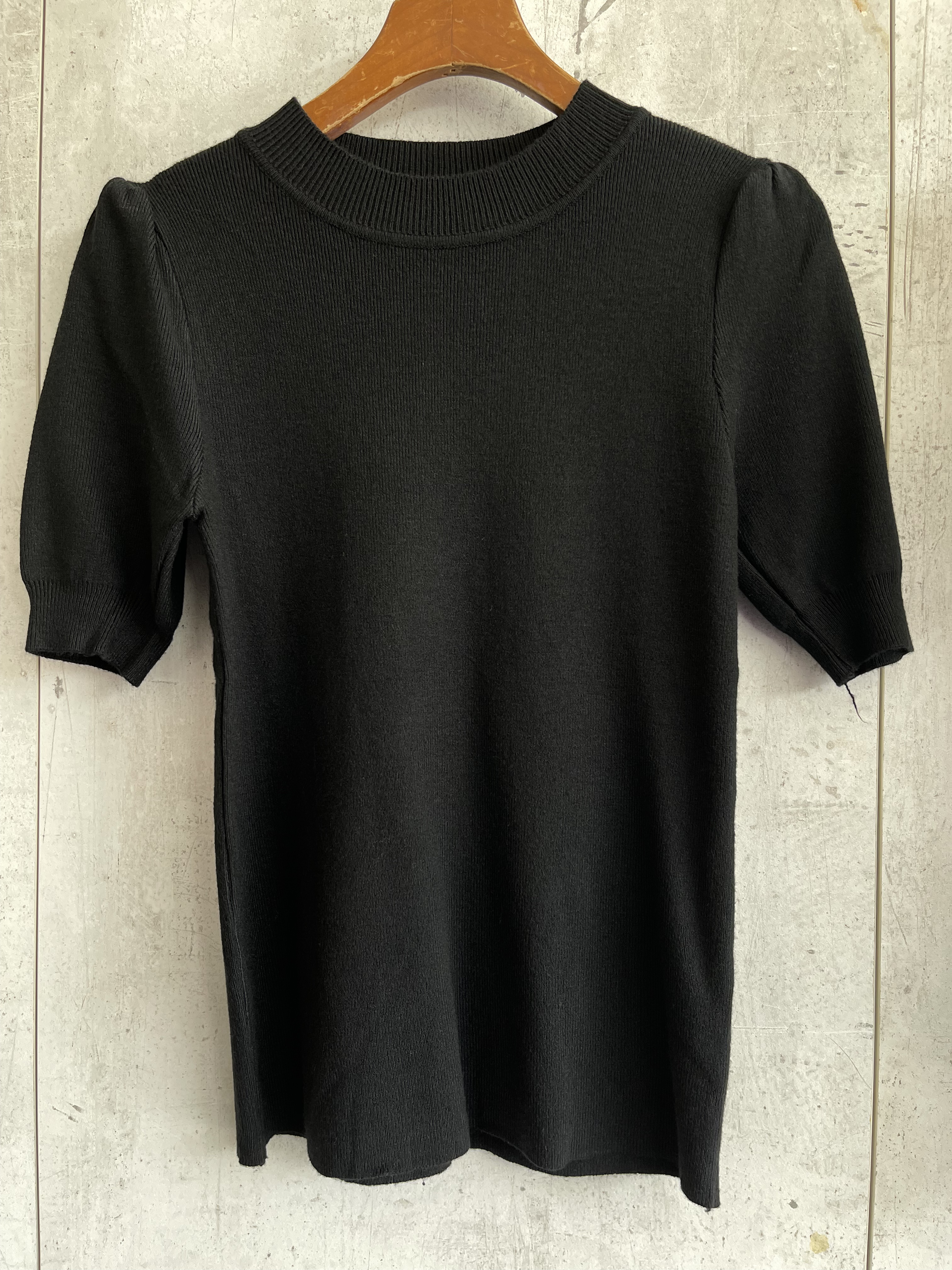 2283 Belle Basic Knit Top W Puffy Sleeve (B 37-50cm; L 50cm)