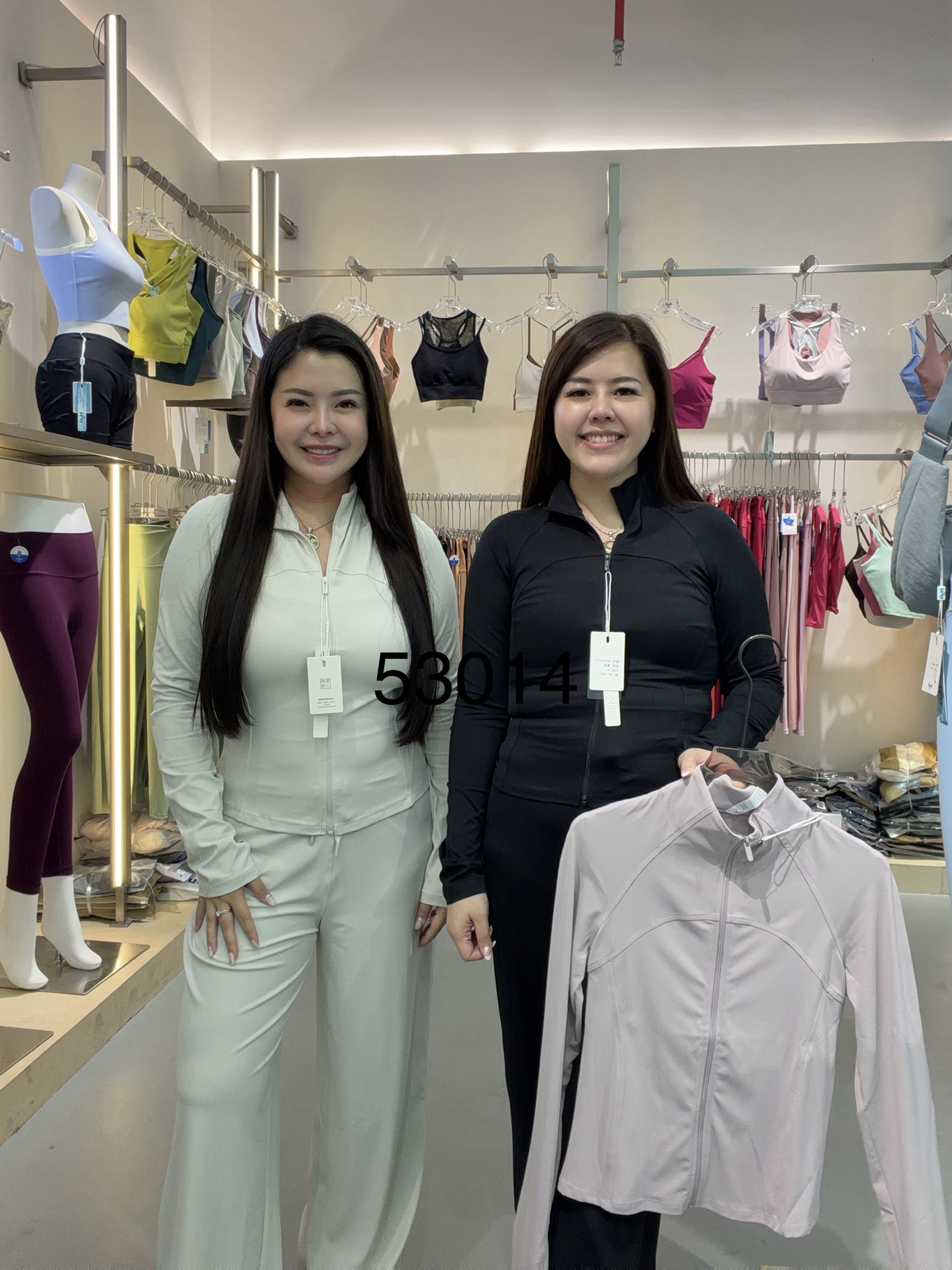 GZ July Stream #11: (PO) 53014 Slim Fit Zip-Up Sports Jacket (S Size: B 38cm; L 51cm, M Size: B 41cm; L 53cm, L Size: B 43cm; L 55cm, XL Size: B 46cm; L 57cm)