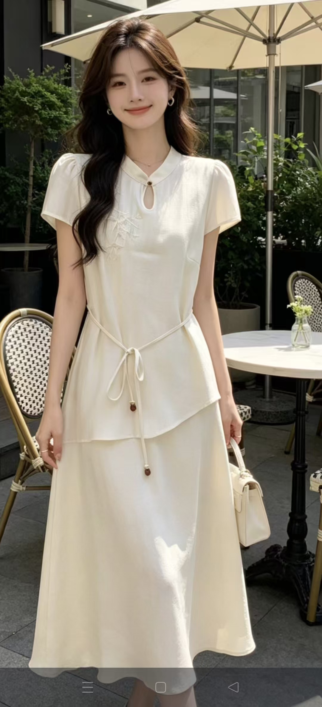 HZ May Stream #3: (PO) 5081 Asymmetrical Oriental Blouse w Dress Set
