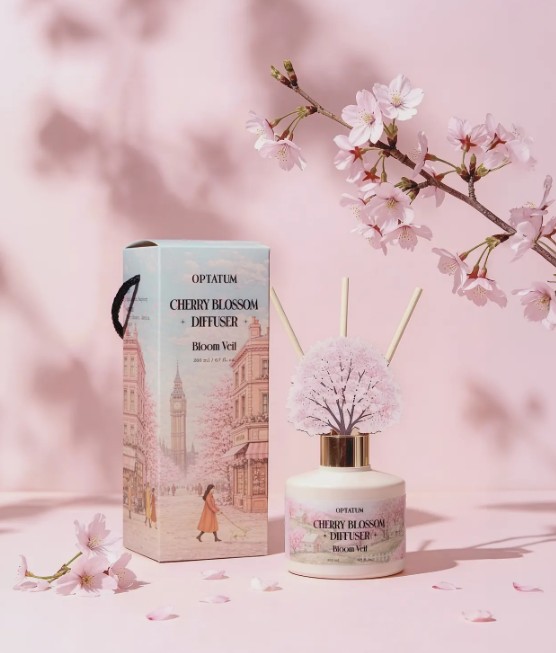 OPTATUM (Limited) Cherry Blossom Diffuser Bloom Veil 200ml 