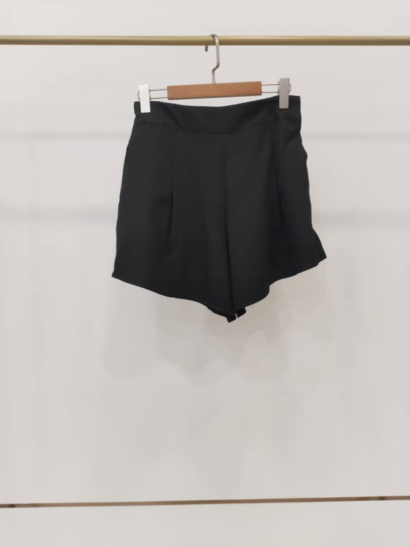 2859 High Waist A-Line Shorts (UW 35-48cm; H 41-60cm; L 39cm)