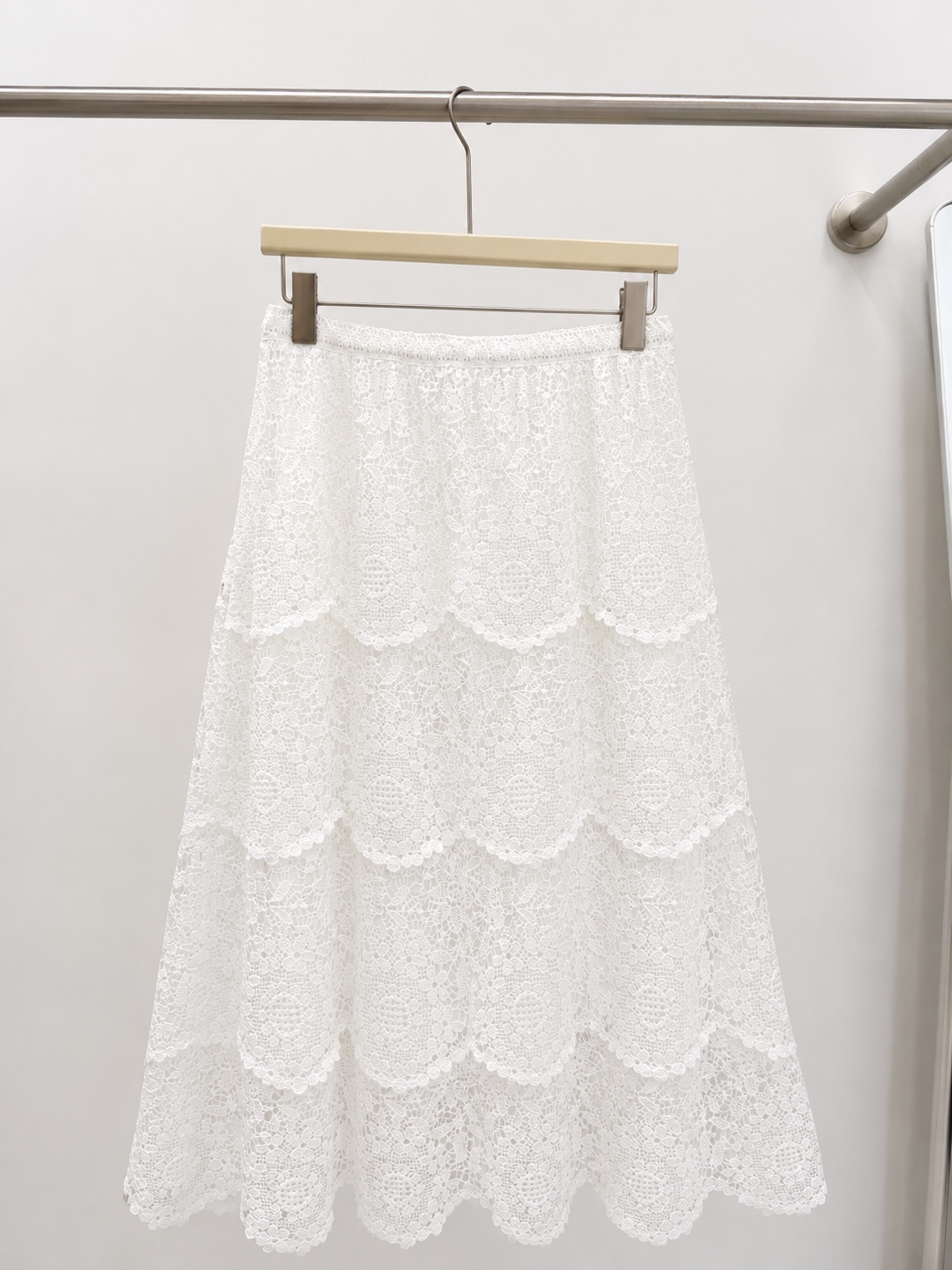GZ May Stream #22: (PO) 26101 Chantilly Tiered Skirt (UW31-48cm,L95cm)