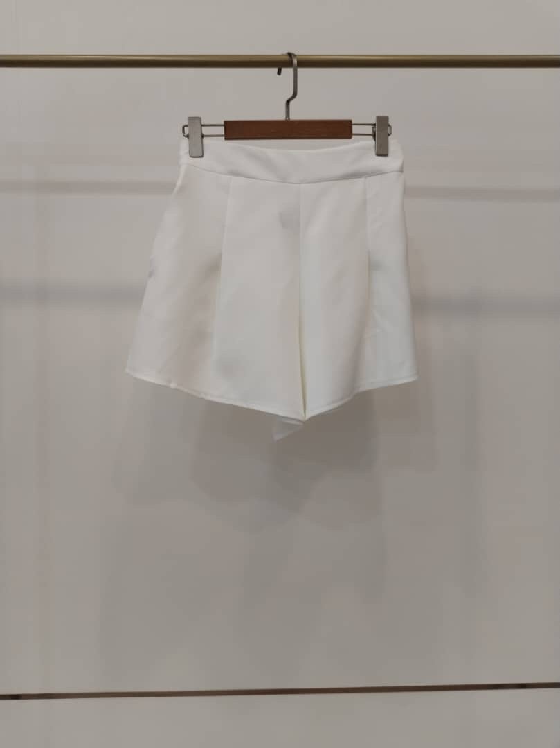 2859 High Waist A-Line Shorts (UW 35-48cm; H 41-60cm; L 39cm)