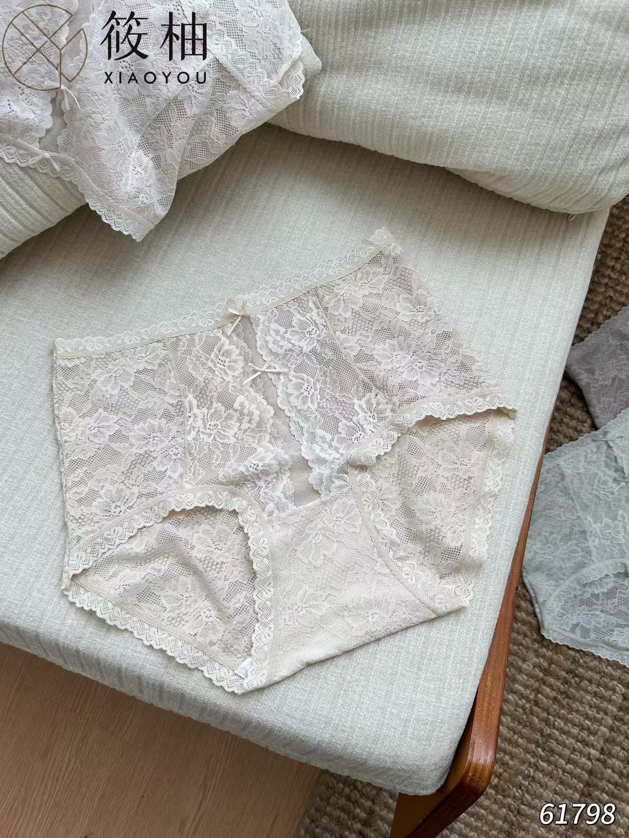 HZ July Stream #6: (PO) 61798 Special Buy! Lace High Waist Panty (UW 29-43cm; H 33-50cm) Box of 5