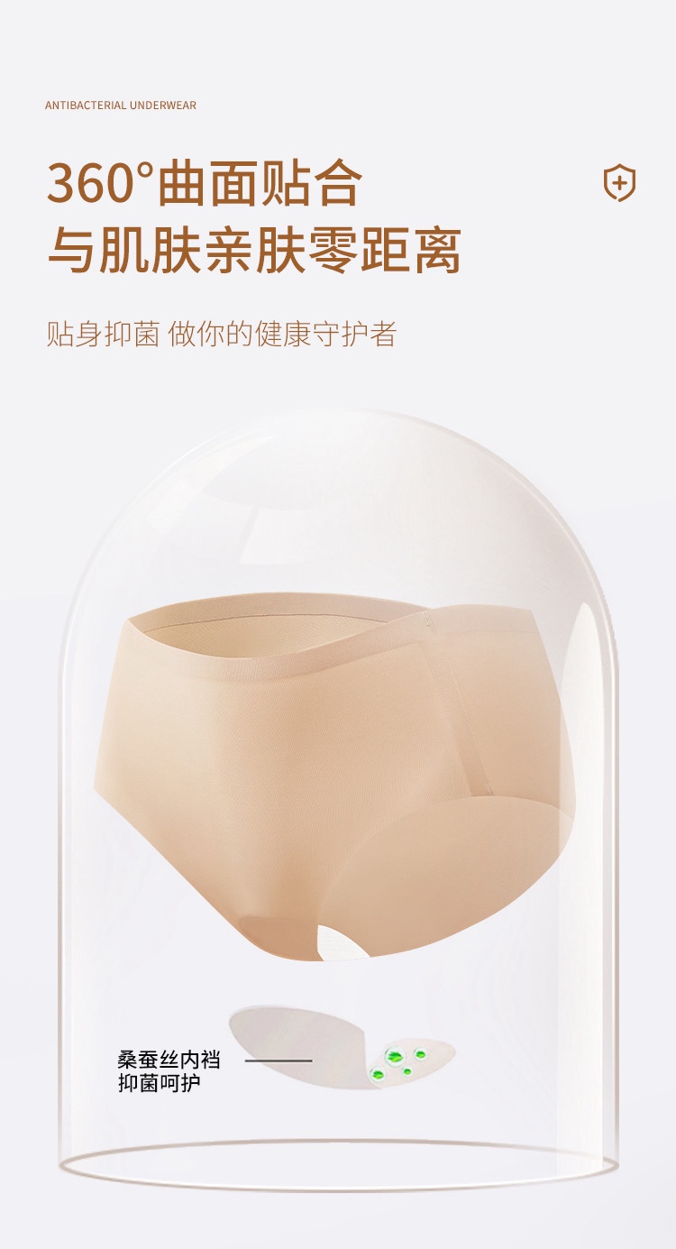 GZ July Stream #13: (PO) 8363 Silk Touch Seamless Panties (F: 40-60kg; XF: UP TO 2XL 60-80kg) (Packof5)