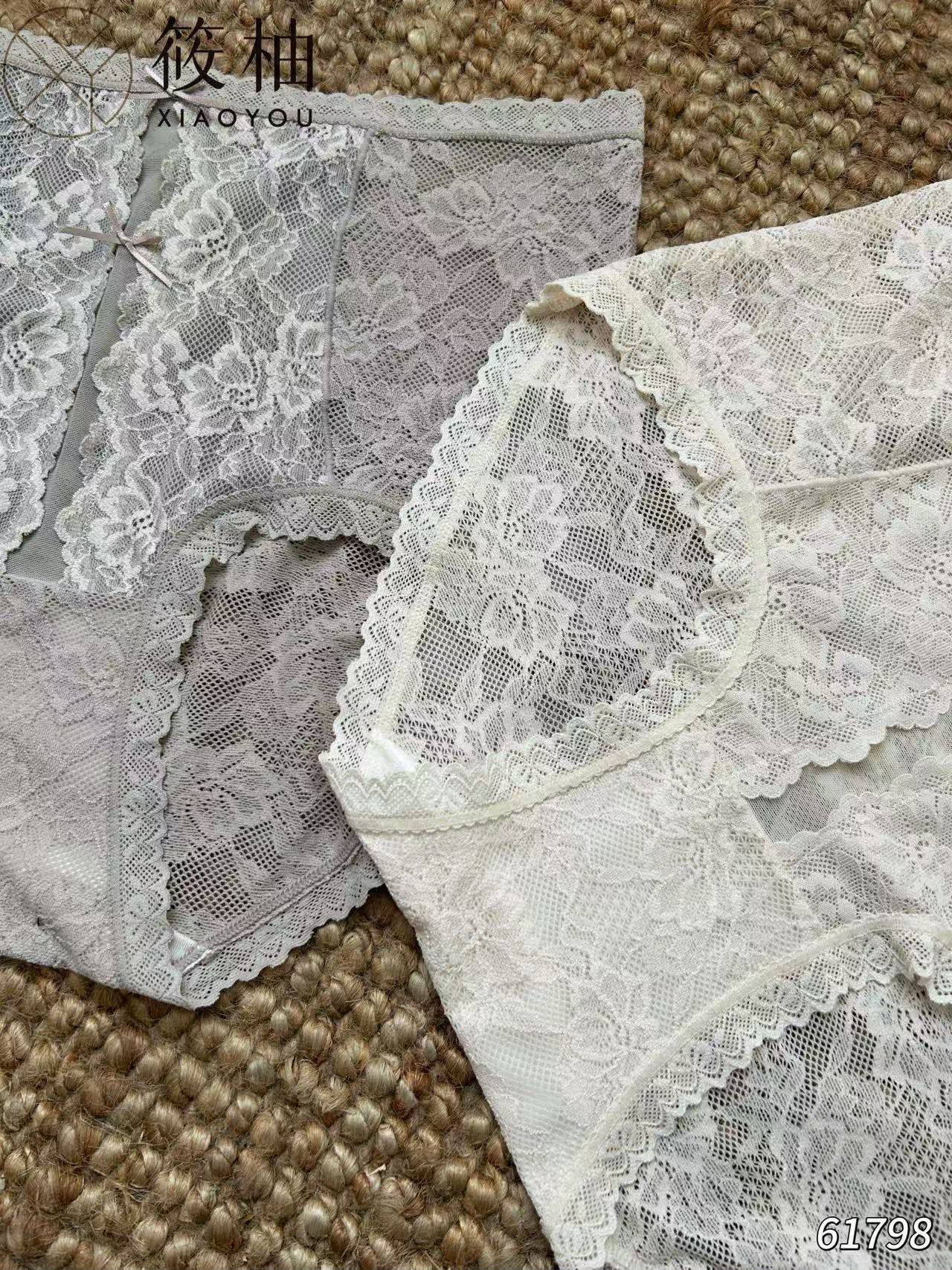 HZ July Stream #6: (PO) 61798 Special Buy! Lace High Waist Panty (UW 29-43cm; H 33-50cm) Box of 5