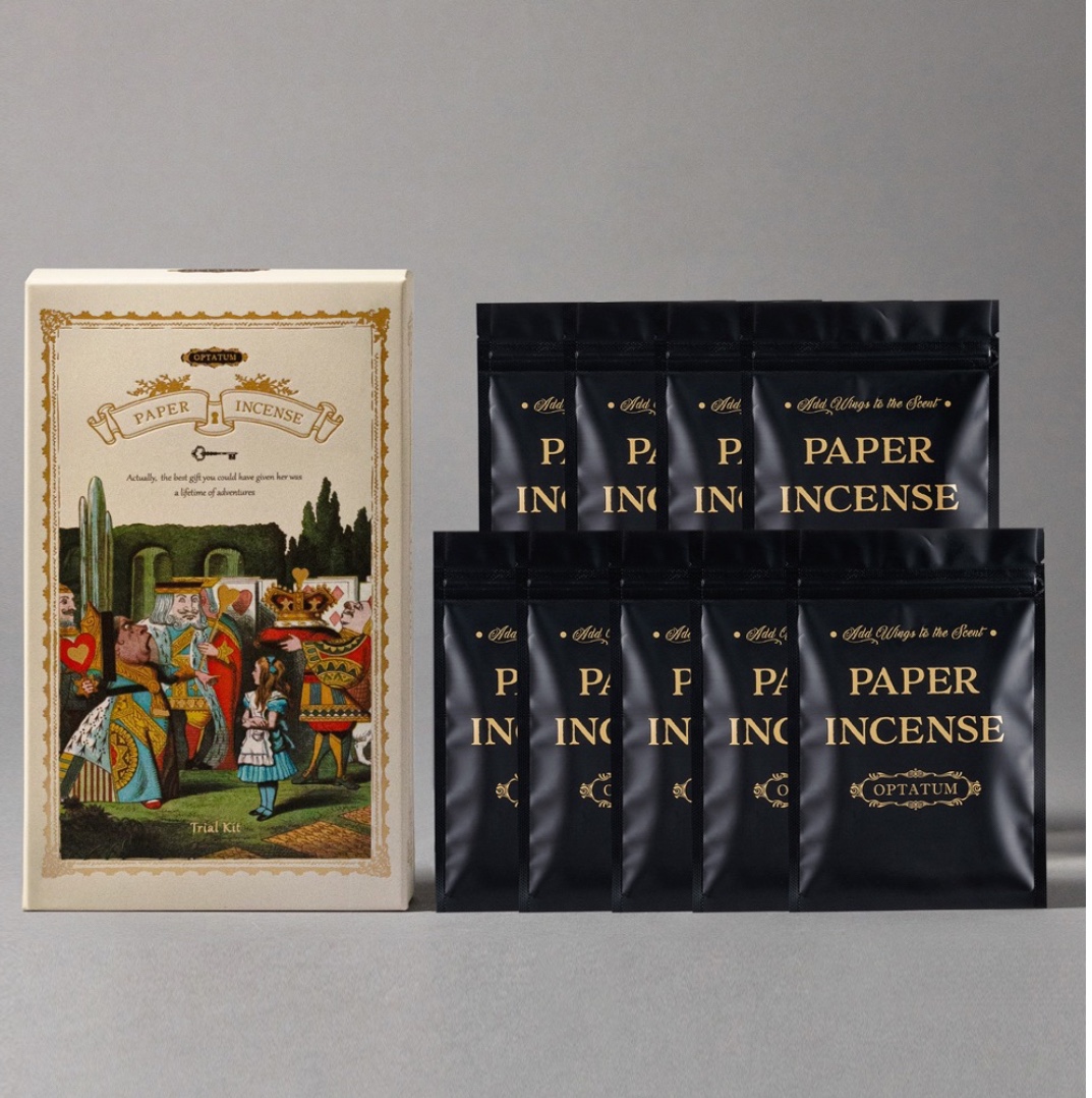 OPTATUM Paper Incense Trial Kit