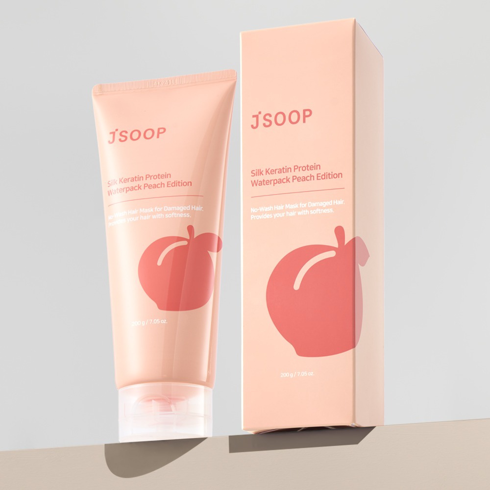 JSOOP Silk Keratin Protein Waterpack Peach Edition 200g
