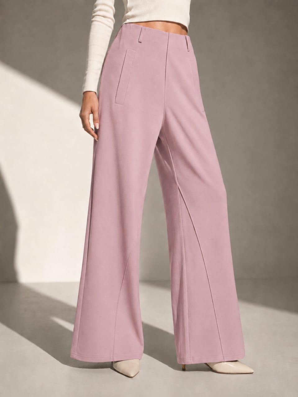 1198 Colten Casual Cotton Pants w Side Zipper (UW 33-41cm; H 47-57cm; L 100cm)