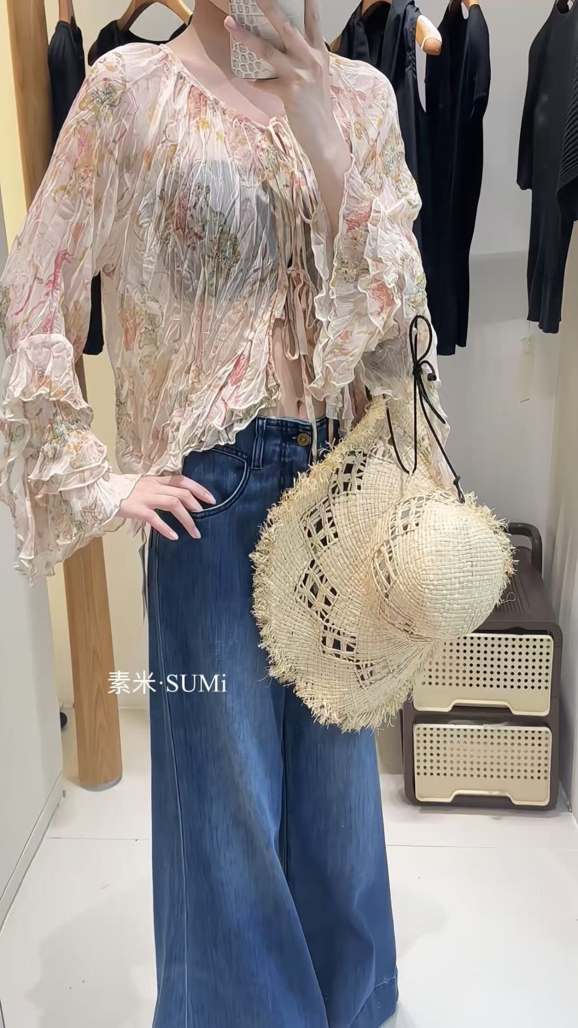 GZ May Stream #11: (PO) 70512 Sheer Top (B57cm;L57cm)