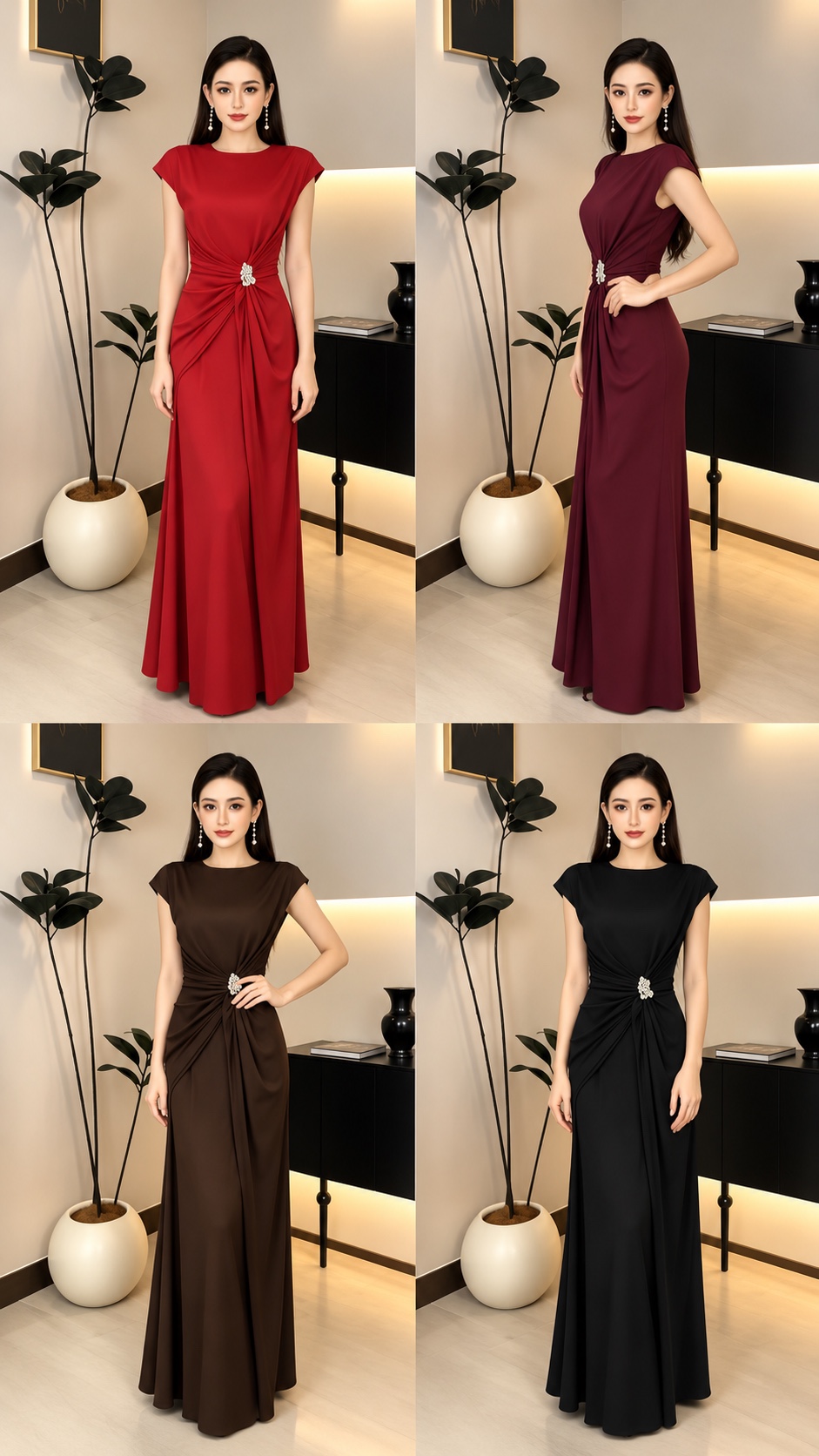 GZ Oct Stream #18: (PO) 1118 Celestea Draped Gown (B38-52cm; H42-58cm; L 150cm)