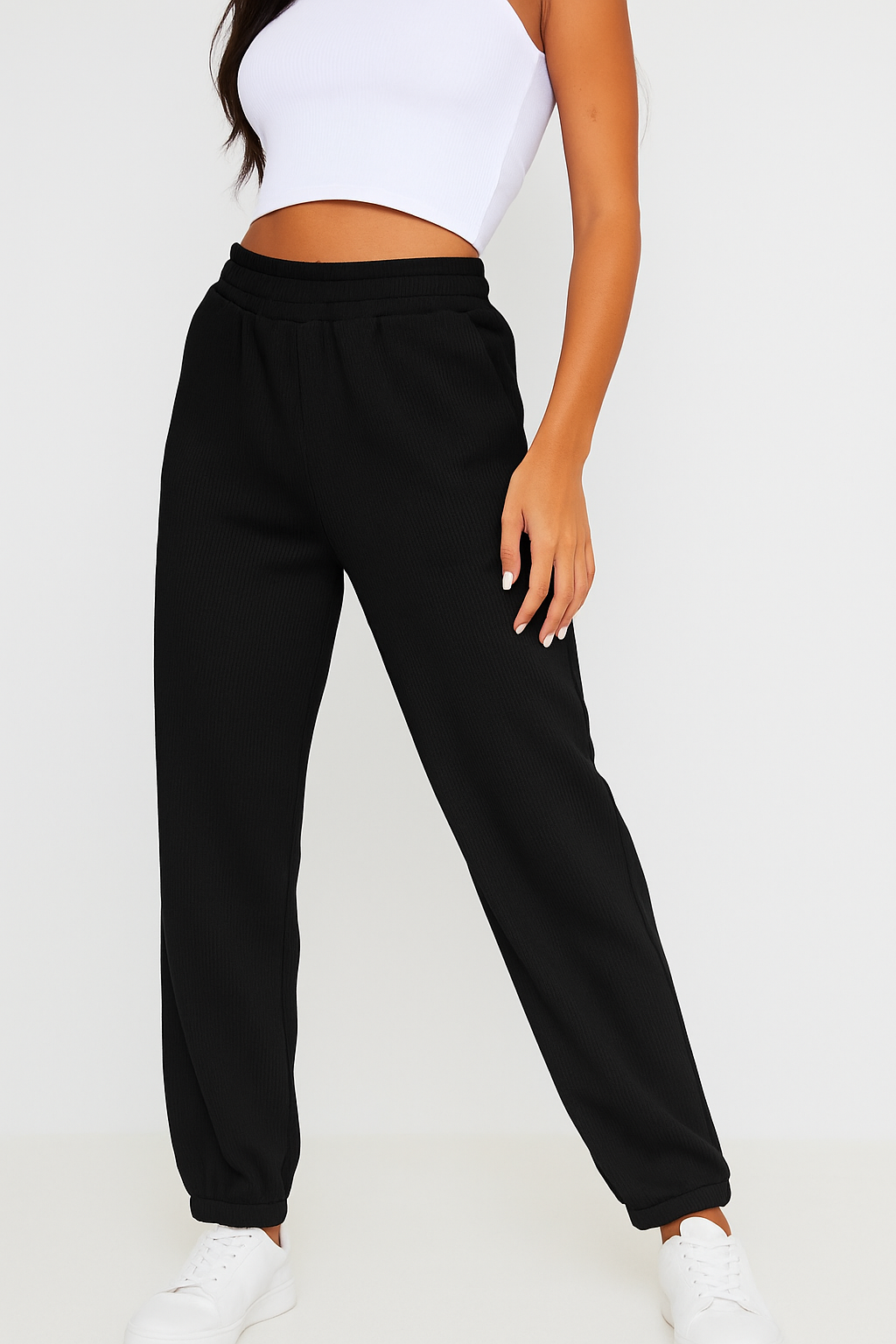 9033 Jared Cotton Jogger Pants (UW 32-50cm; H 50-62cm; L 89cm)