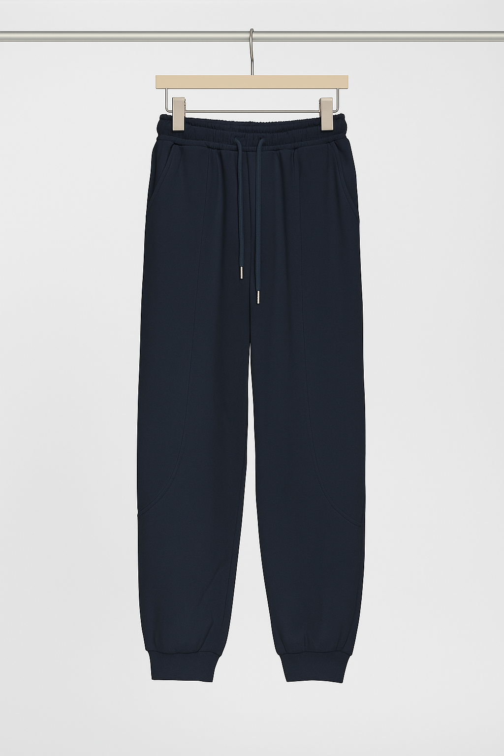 1192 Elliot Elastic Tie Waist Cotton Jogger Pants (UW 35-55cm; H 50-68cm; L 97cm)