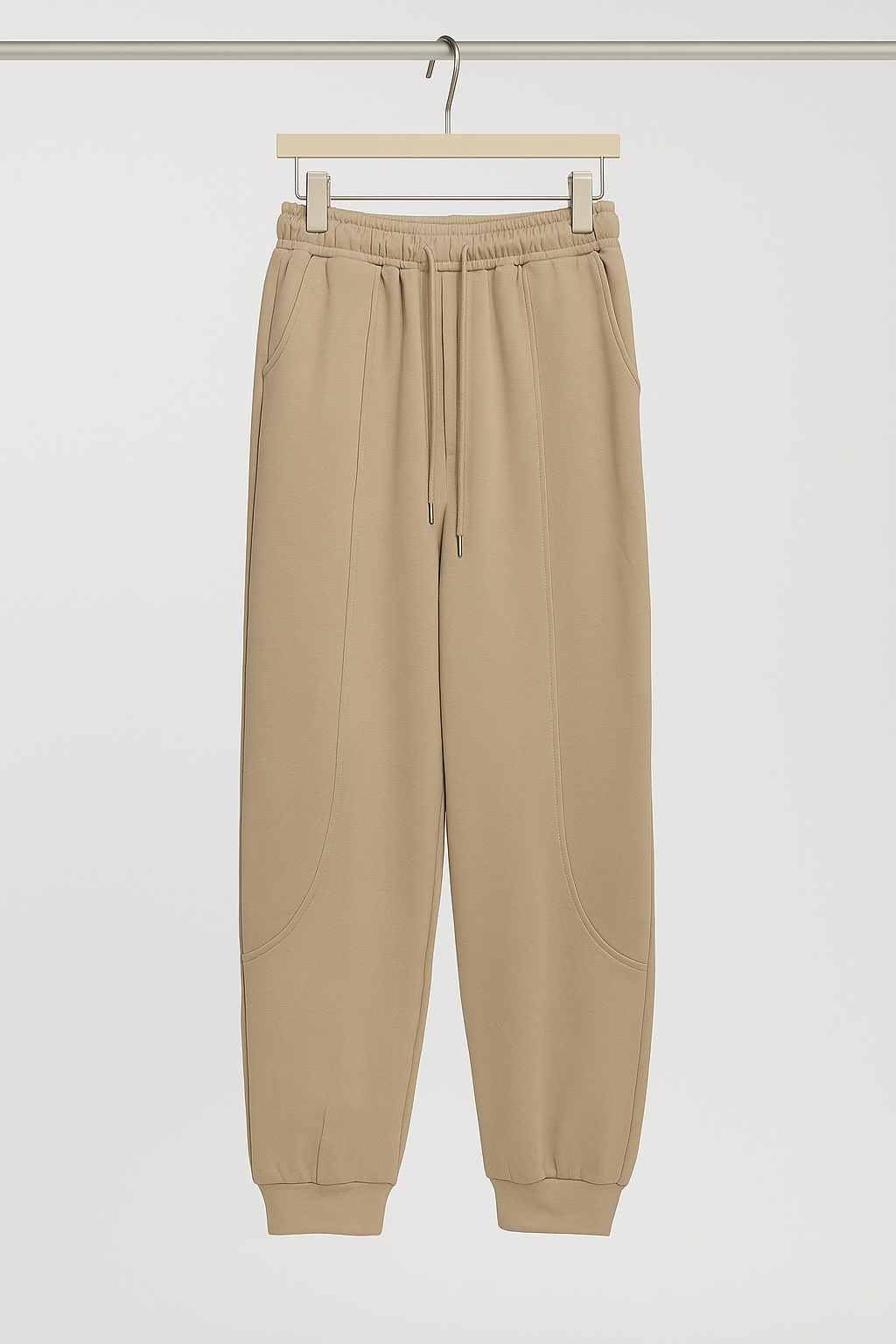 1192 Elliot Elastic Tie Waist Cotton Jogger Pants (UW 35-55cm; H 50-68cm; L 97cm)