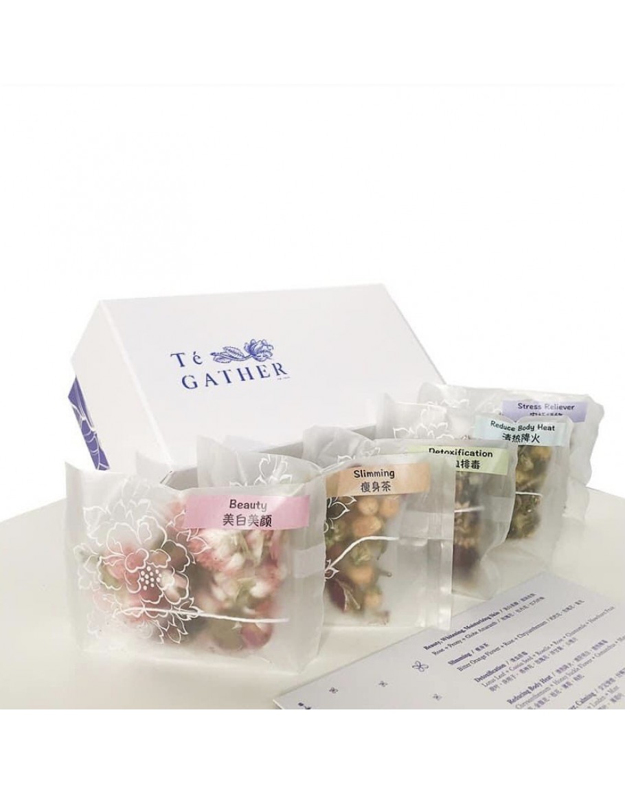 TG1: TéGather Premium Flower Tea (10 Packets)
