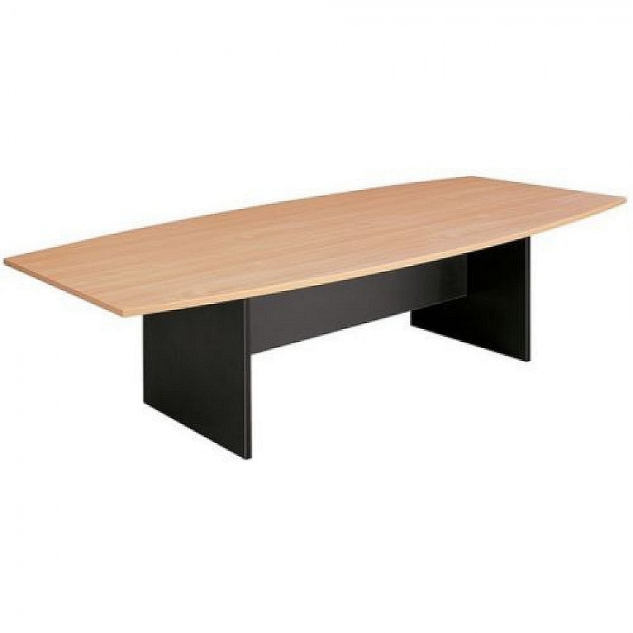 Office Boardroom Table Boat Shape H Base