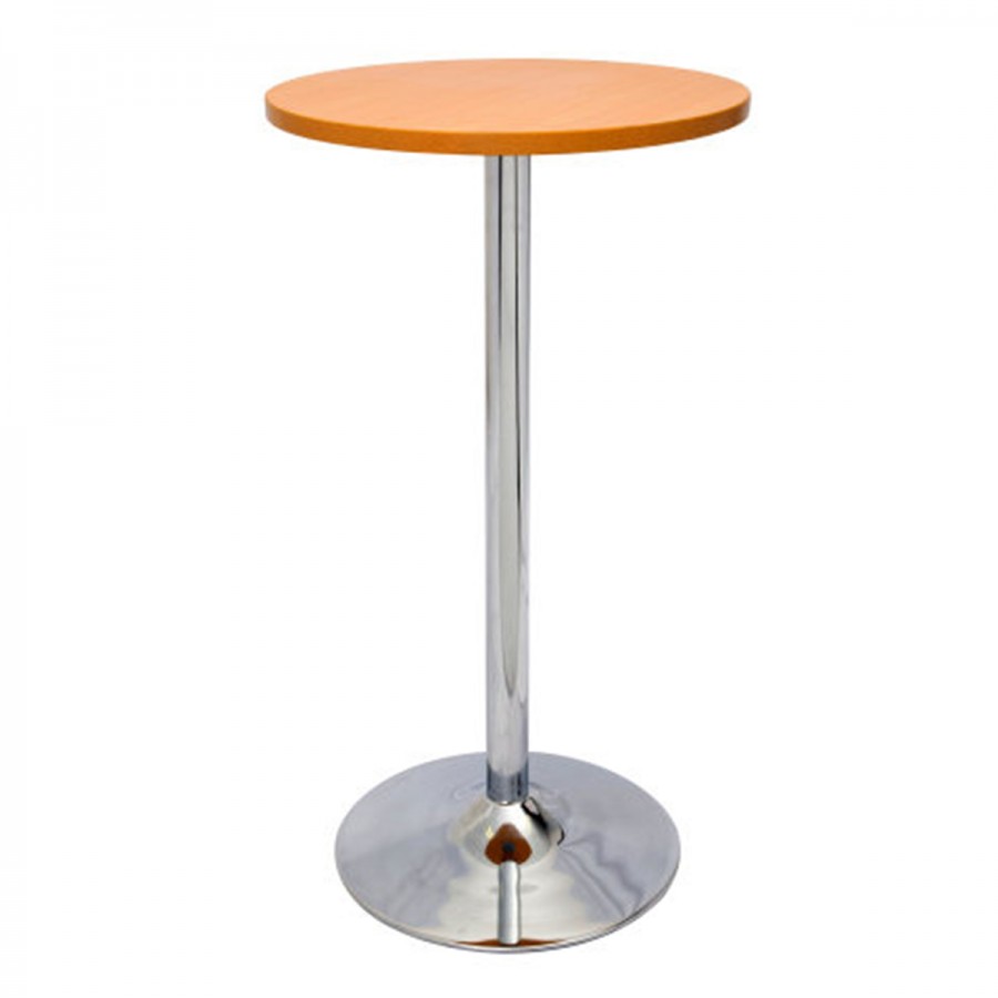 Chrome Base Dry Bar Round Table 1075MM X 600MM