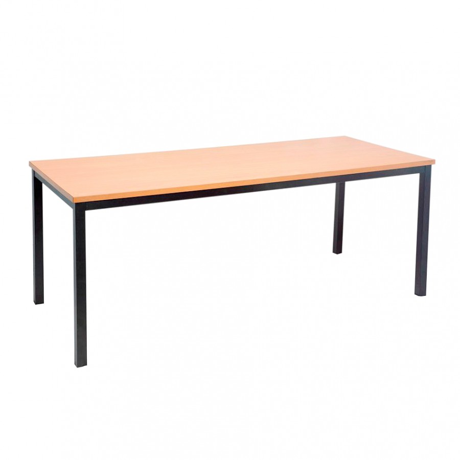 Office Desk Metal Table Frame with Cylinder Legs