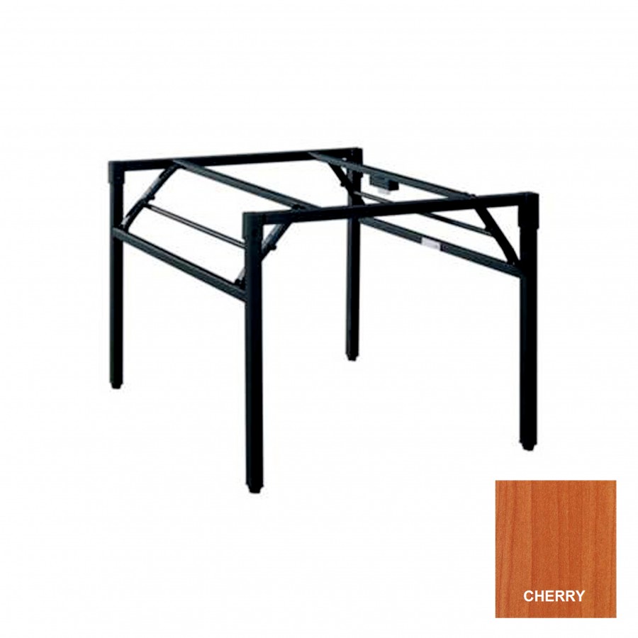 Study Folding Table with Metal Frame & Cherry Top 1800x900mm